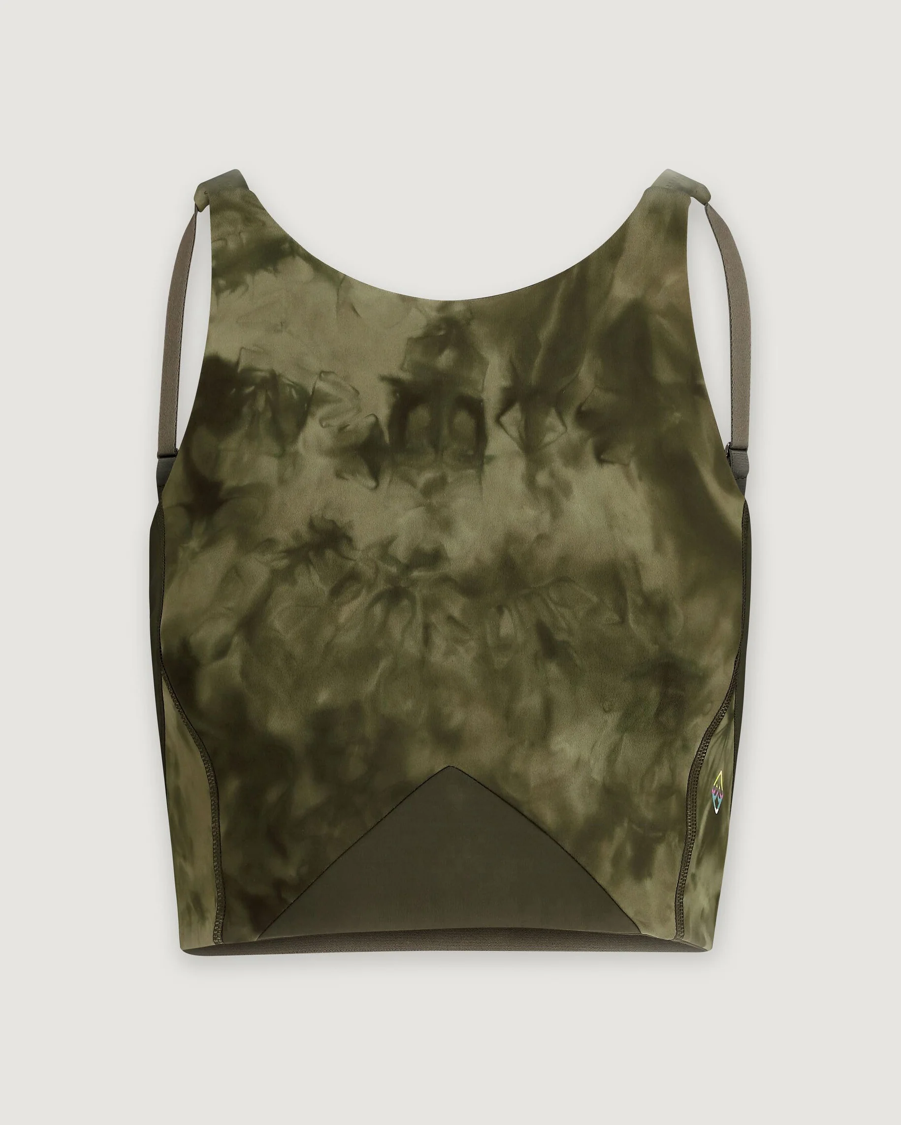 WELL.DER.NESS Move Women's Crop Top - Beech Sunburst Print - Image 7