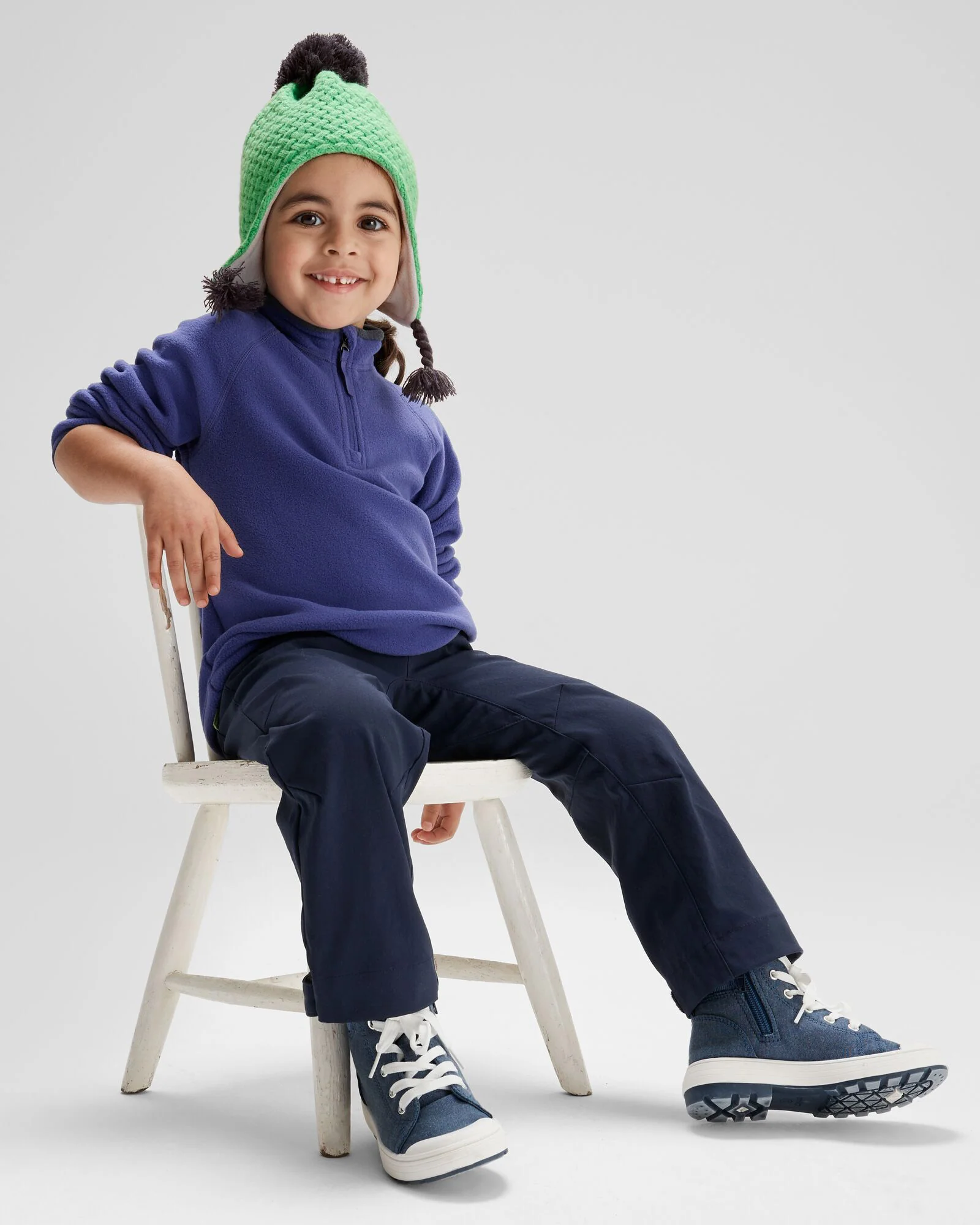 Kids' Whistler Beanie - Lizzard - Image 5