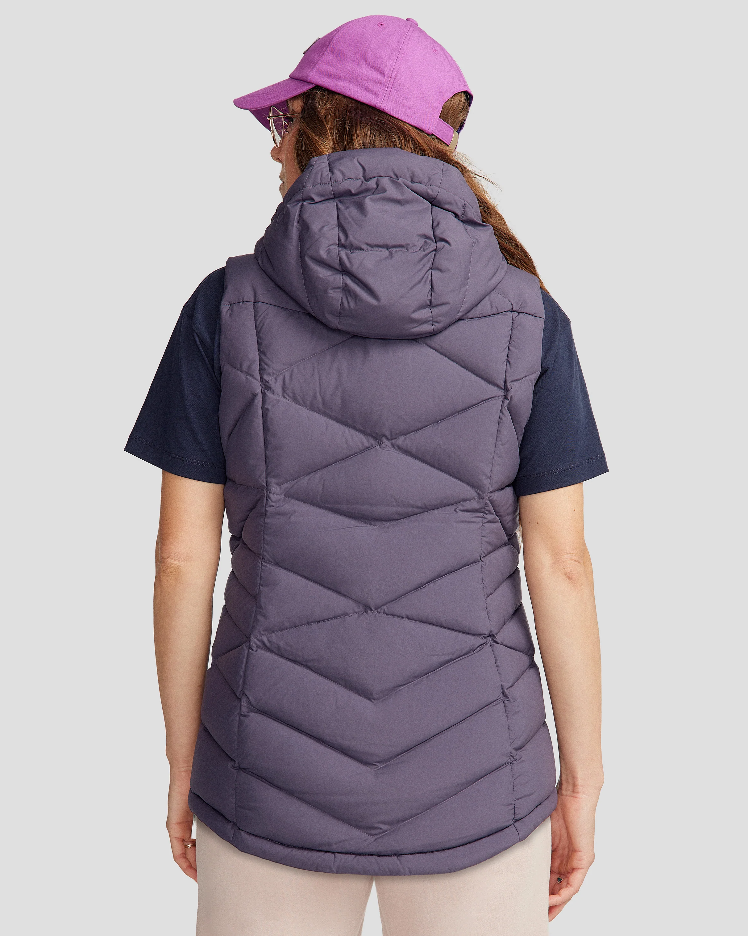 Women's Winterburn Hooded Down Vest - Orbit - Image 4