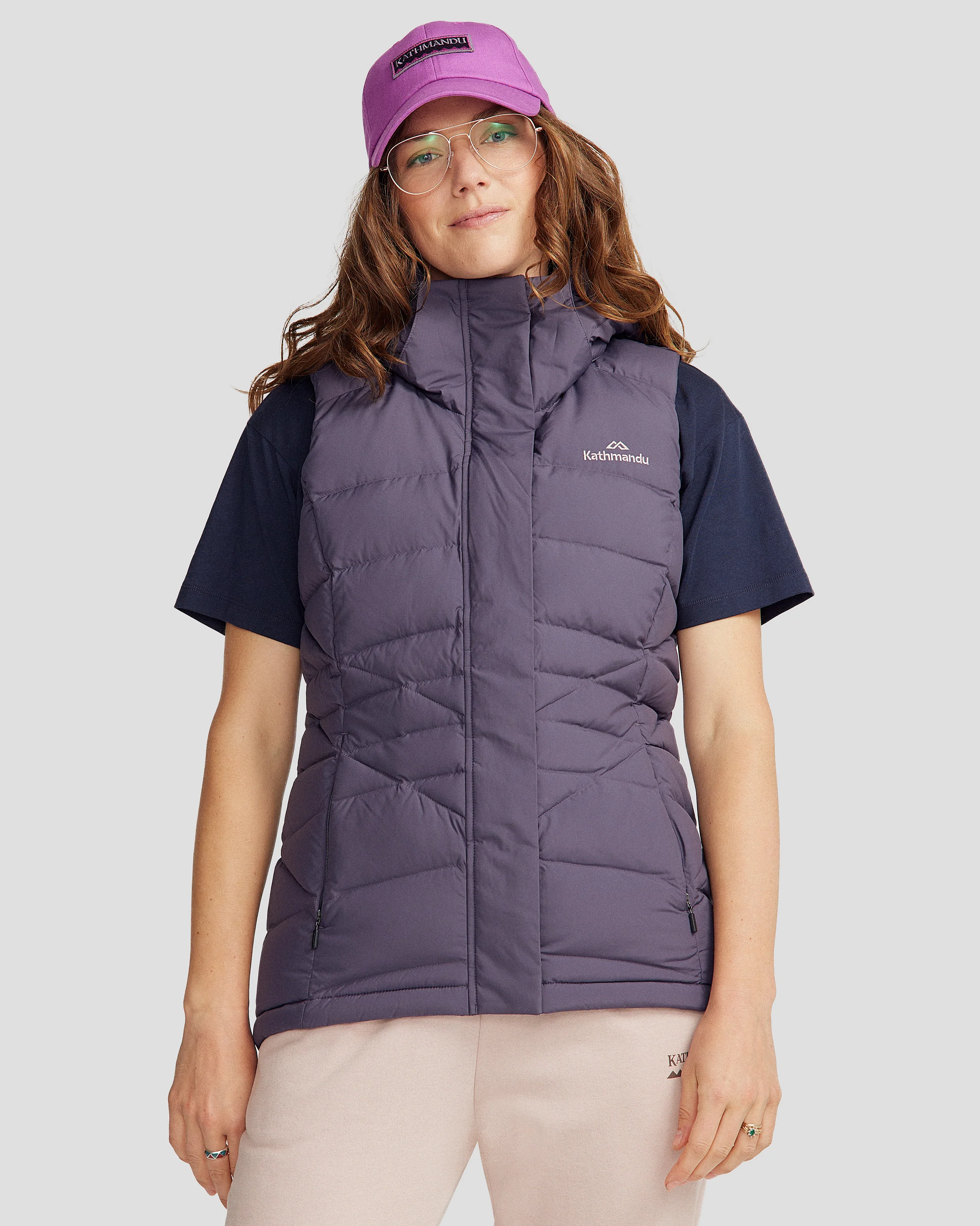 Women's Winterburn Hooded Down Vest - Orbit - Image 6