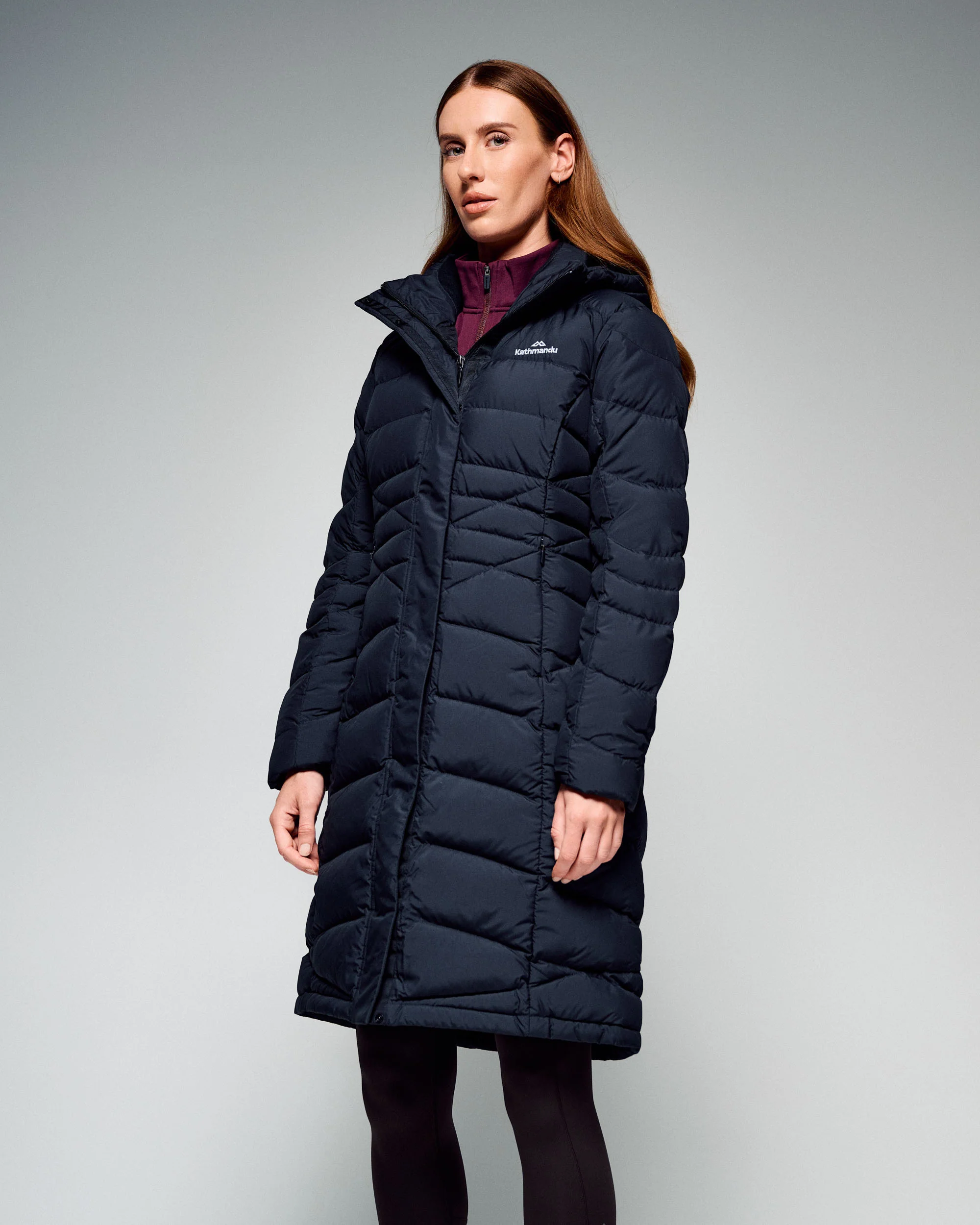 Women's Winterburn Down Parka Jacket - Black - Image 2