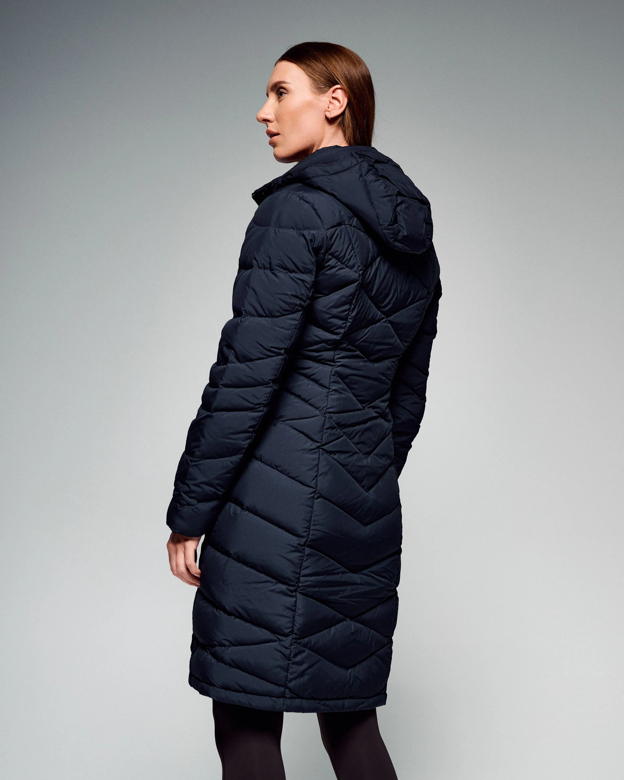 Women's Winterburn Down Parka Jacket - Black - Image 3