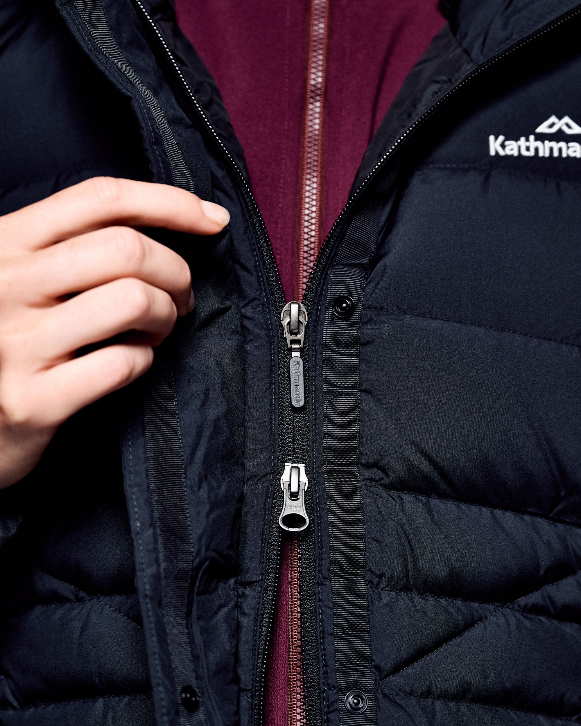 Women's Winterburn Down Parka Jacket - Black - Image 4