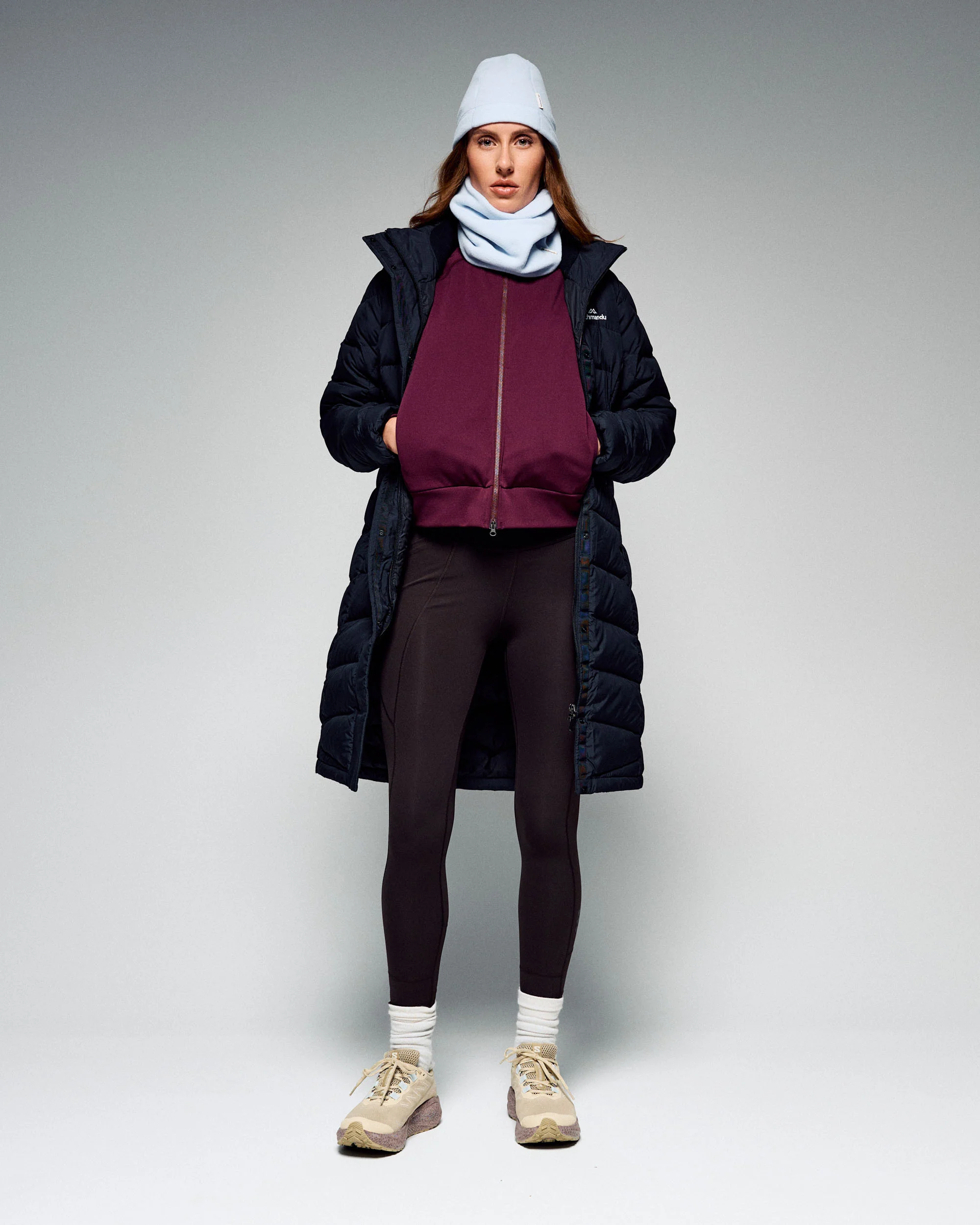 Women's Winterburn Down Parka Jacket - Black - Image 6