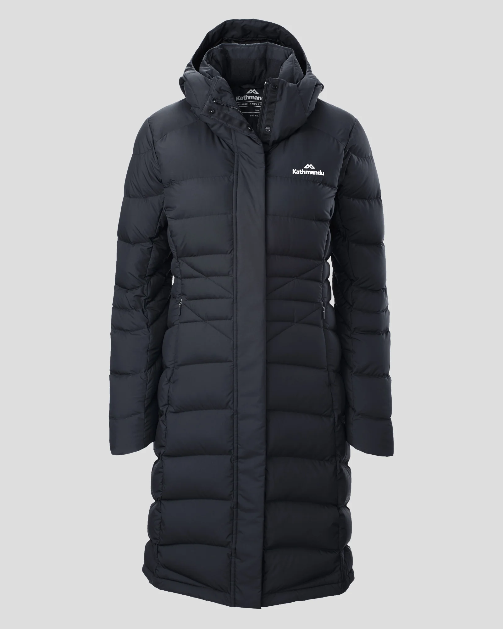 Women's Winterburn Down Parka Jacket - Black - Image 7