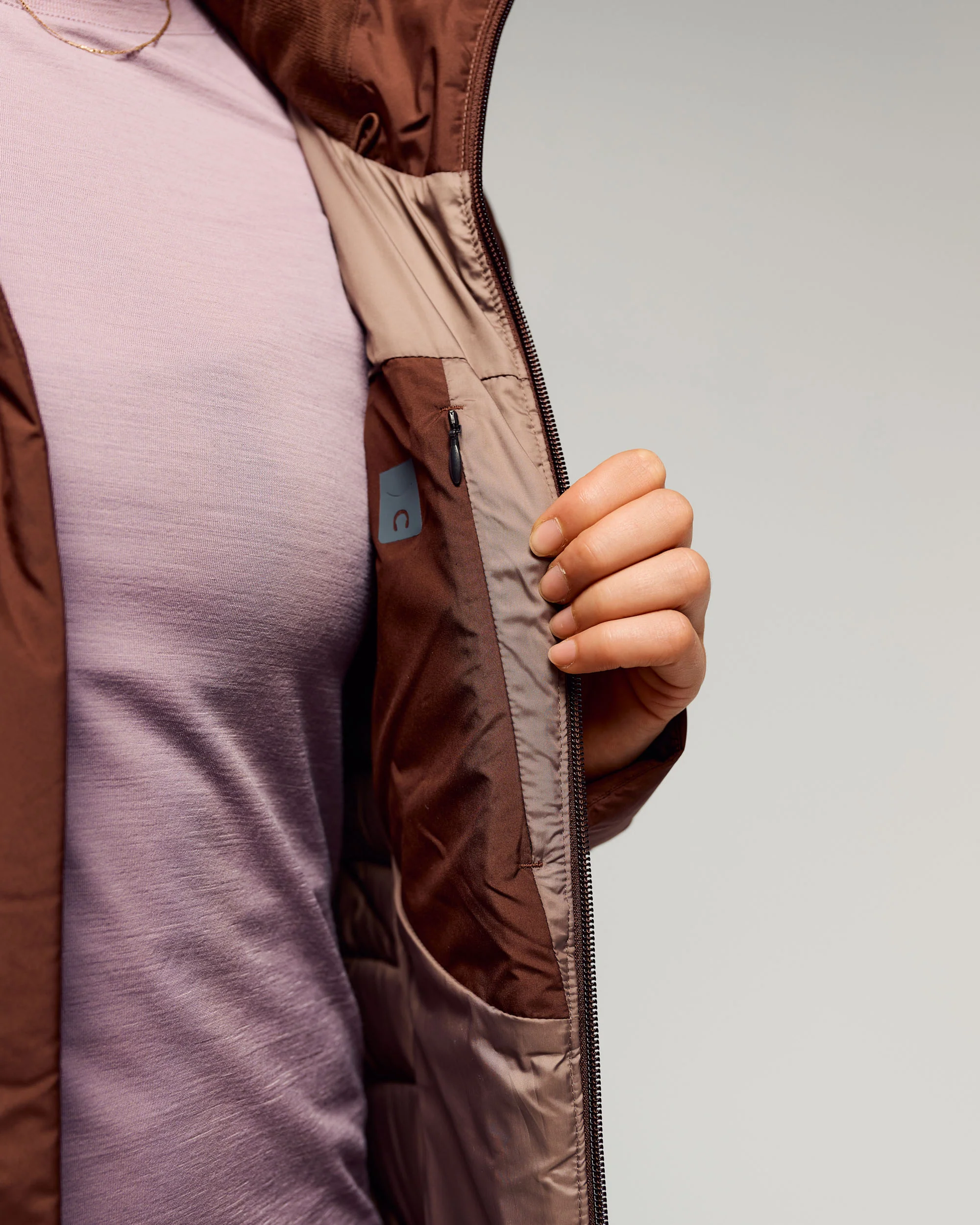 Women's Winterburn Down Parka Jacket - Cocoa - Image 5