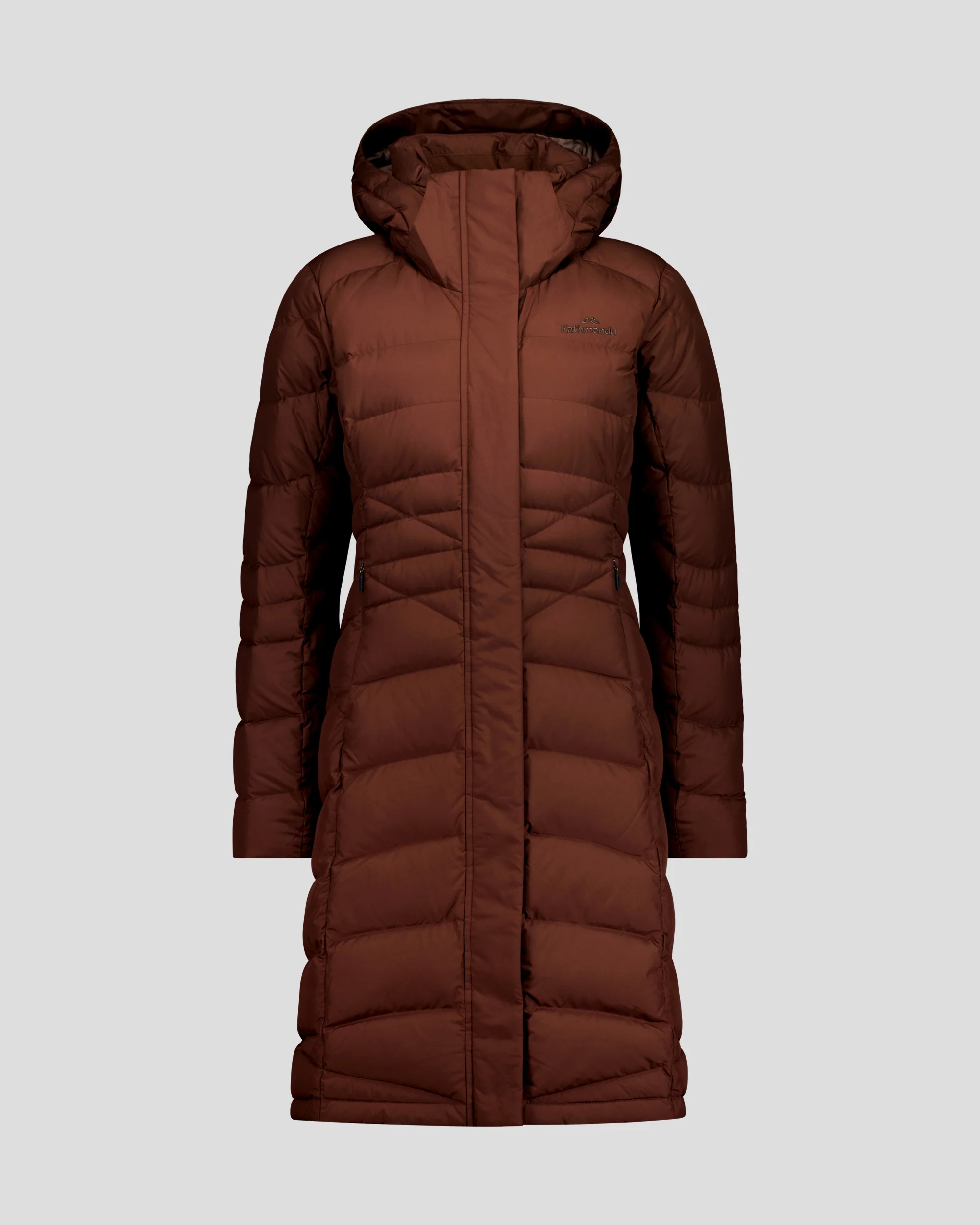 Women's Winterburn Down Parka Jacket - Cocoa - Image 6