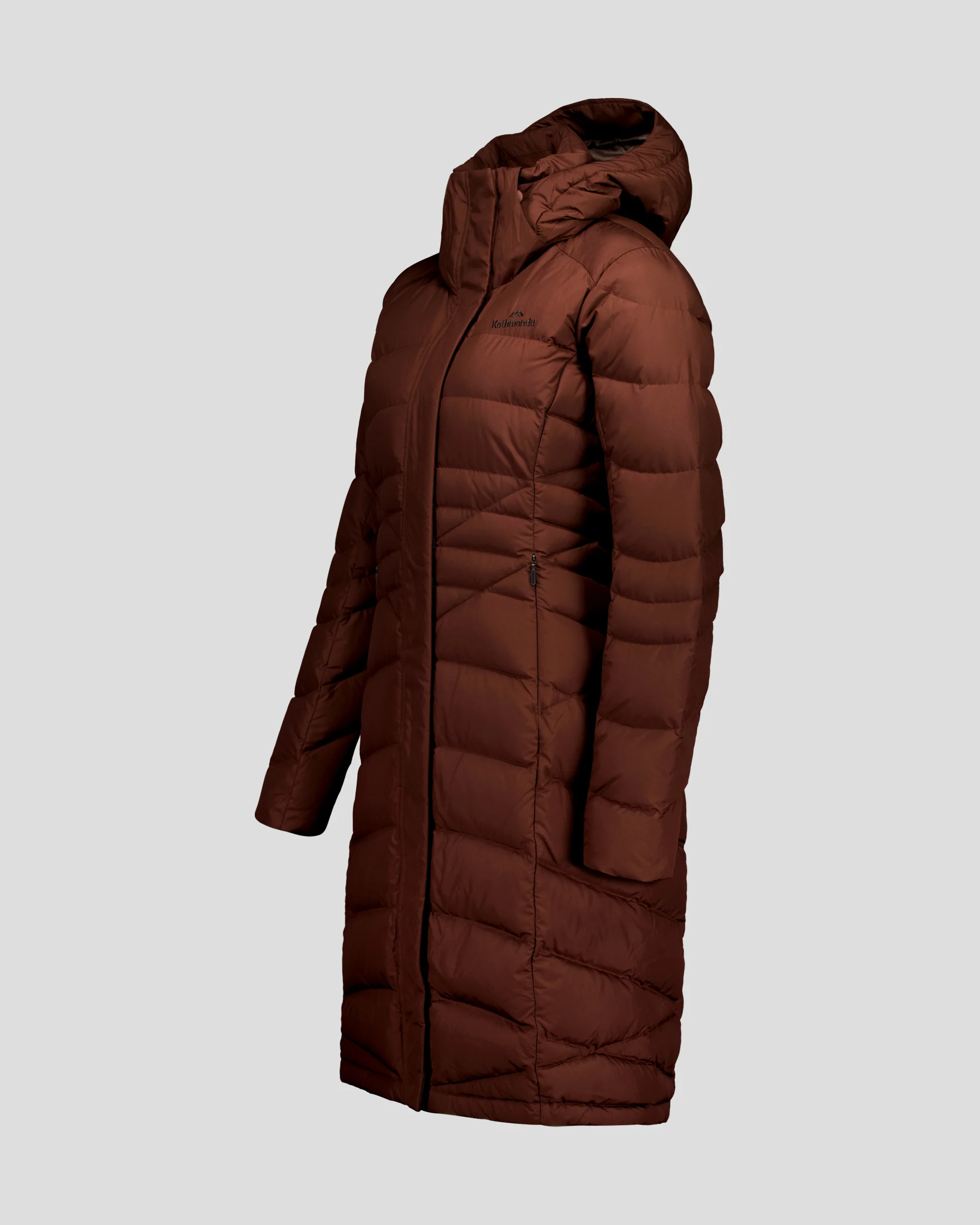 Women's Winterburn Down Parka Jacket - Cocoa - Image 7