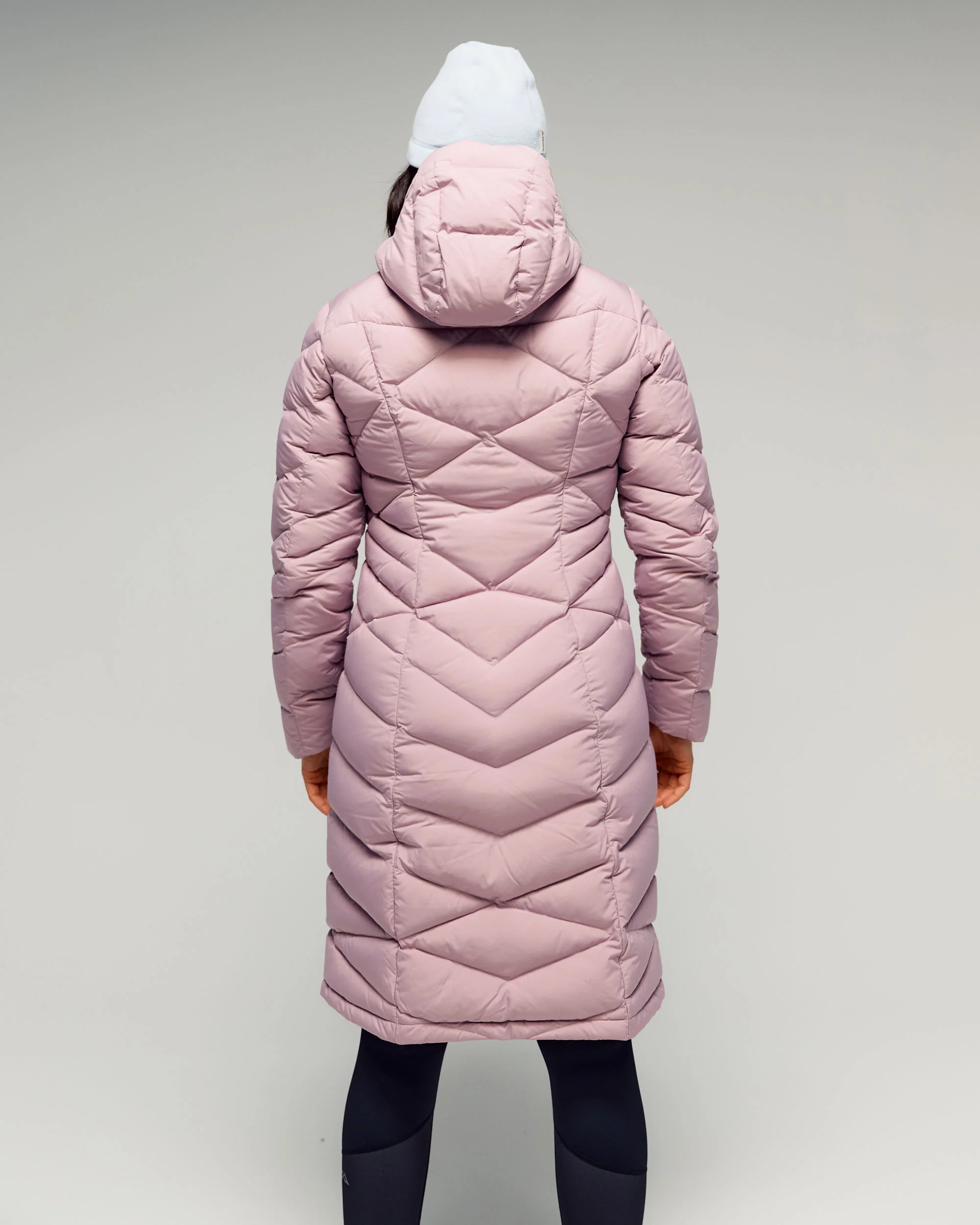 Women's Winterburn Down Parka Jacket - Light Thistle - Image 3