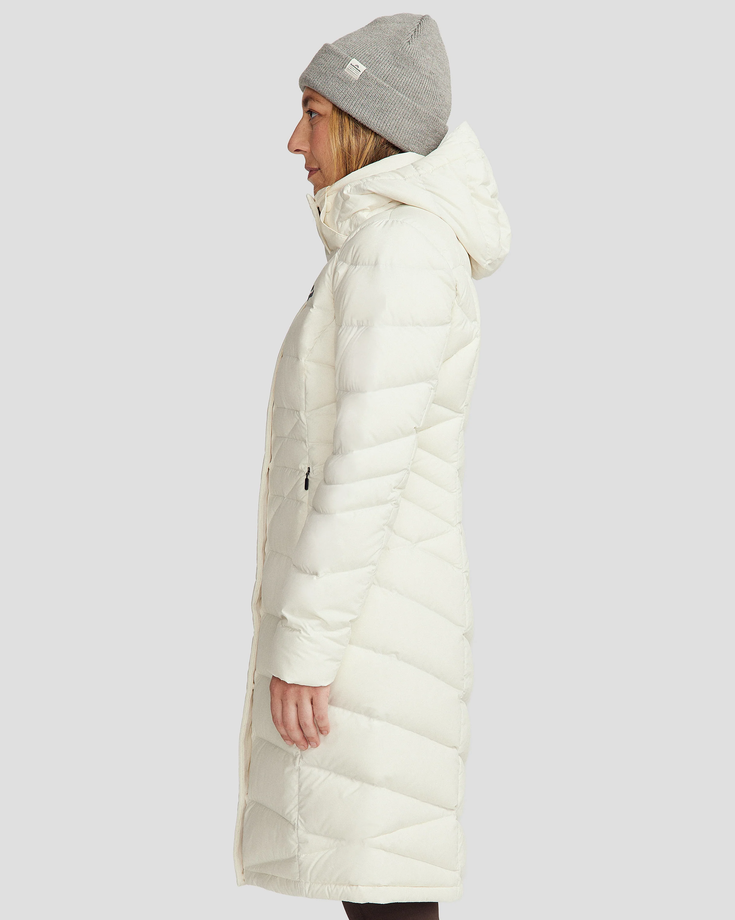 Women's Winterburn Down Parka Jacket - Natural - Image 3