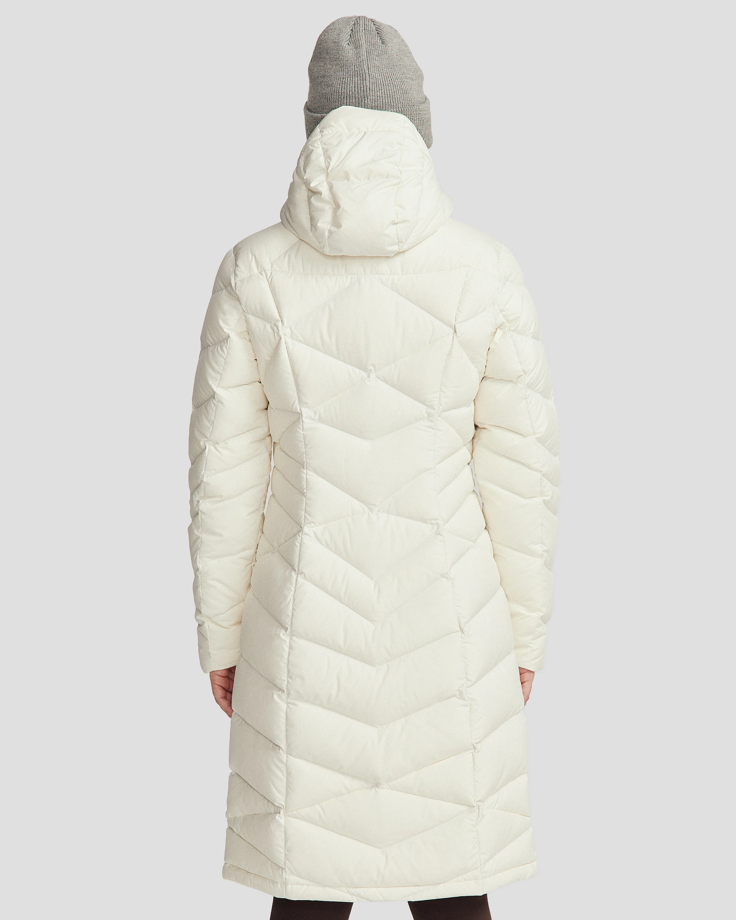 Women's Winterburn Down Parka Jacket - Natural - Image 4