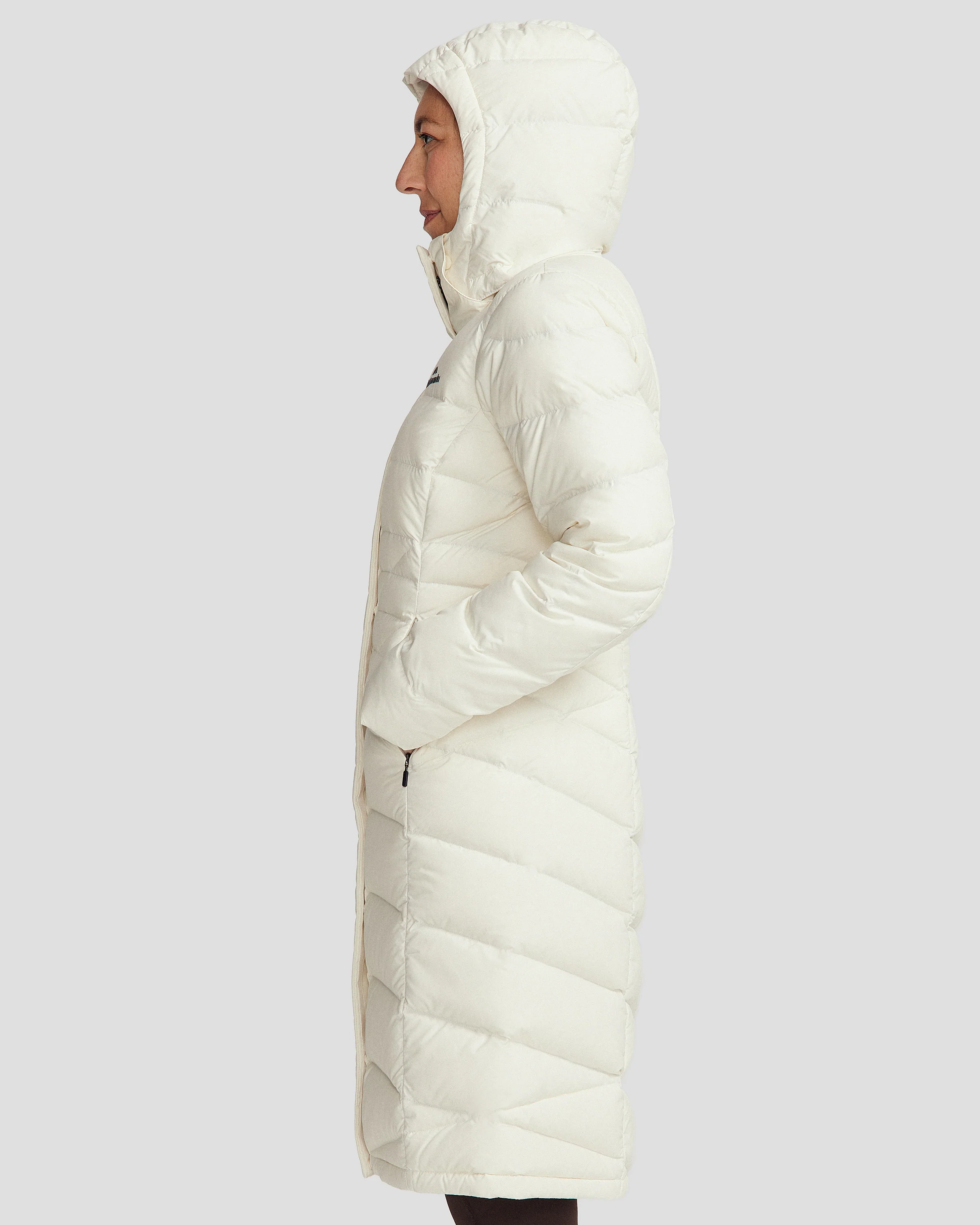 Women's Winterburn Down Parka Jacket - Natural - Image 5