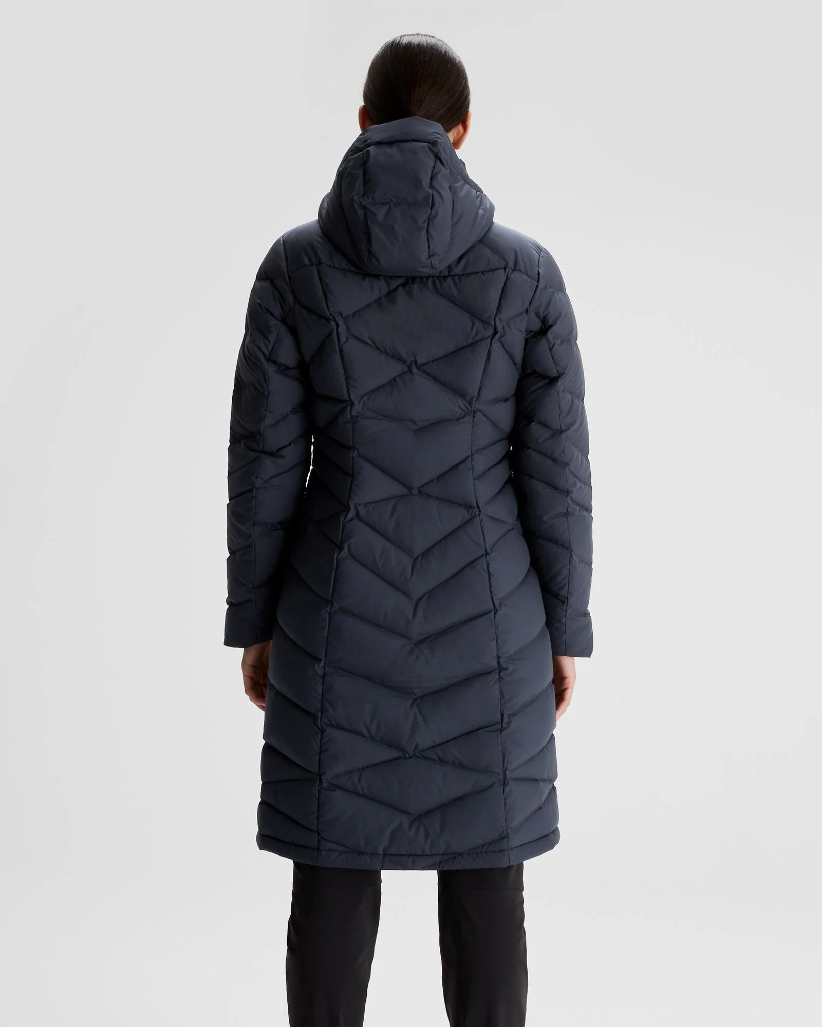Women's Winterburn Down Parka Jacket - Pure Navy - Image 4