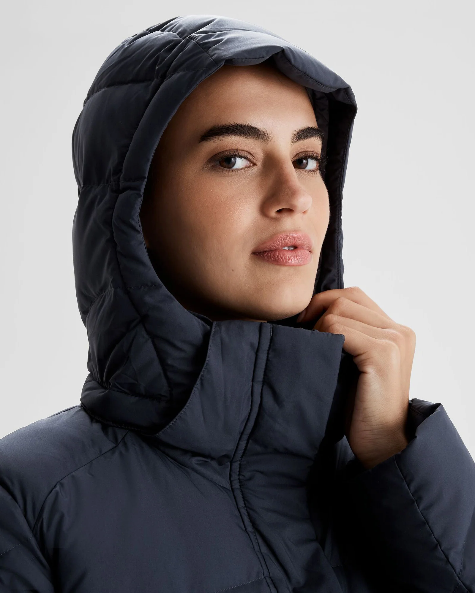 Women's Winterburn Down Parka Jacket - Pure Navy - Image 5