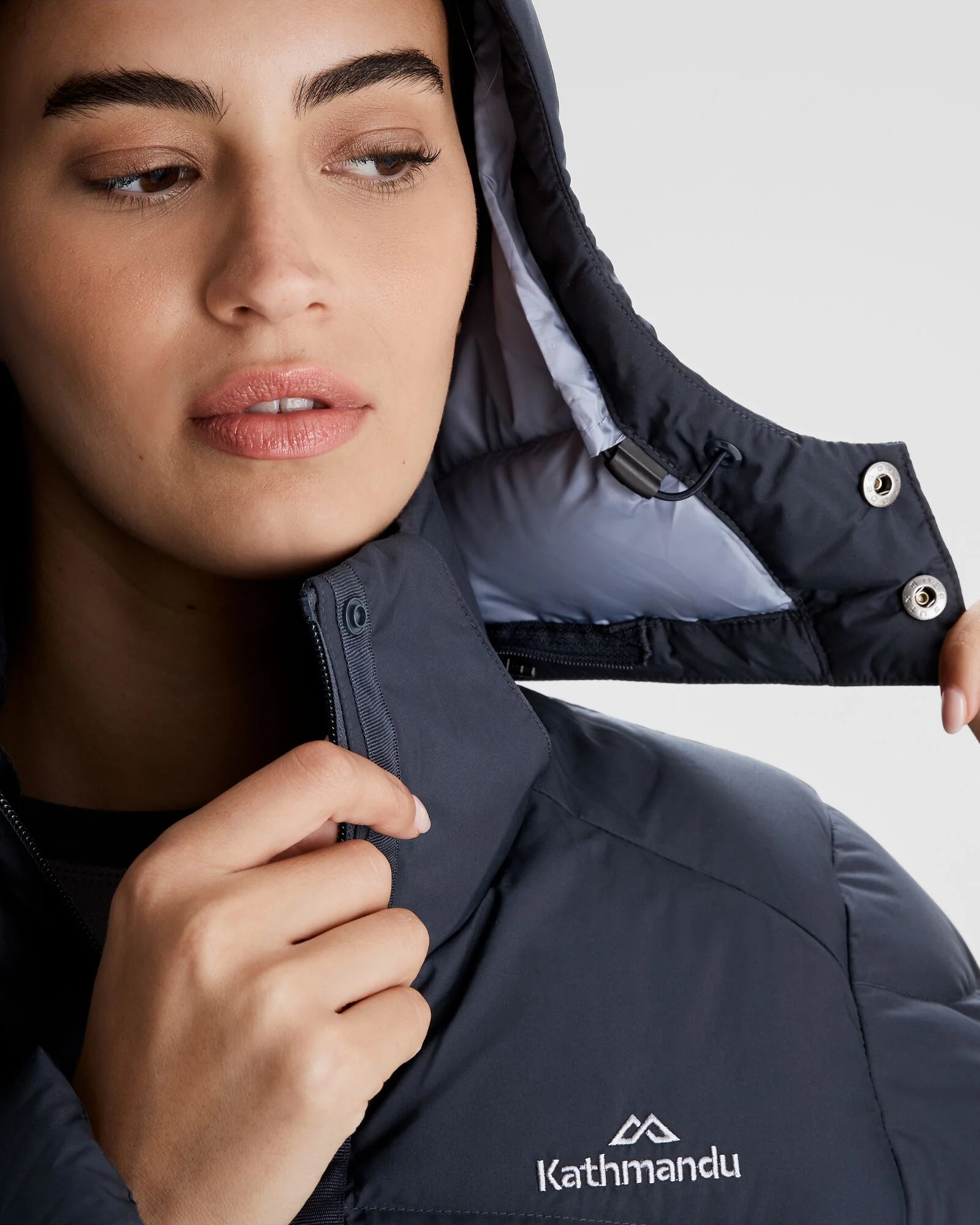 Women's Winterburn Down Parka Jacket - Pure Navy - Image 6