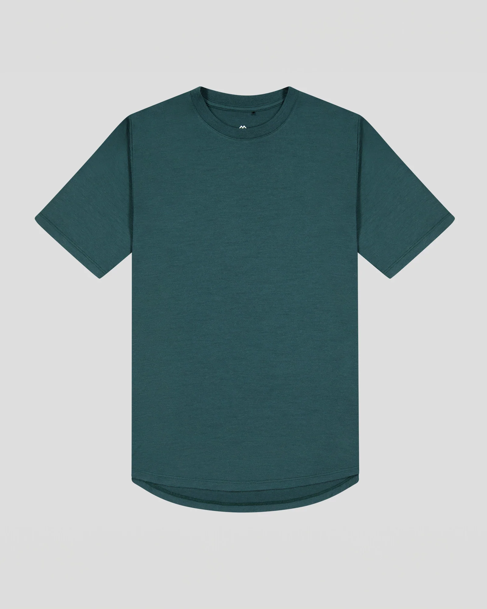 Women's 100% Merino Short Sleeve Crew Top - Deep Forest - Image 4