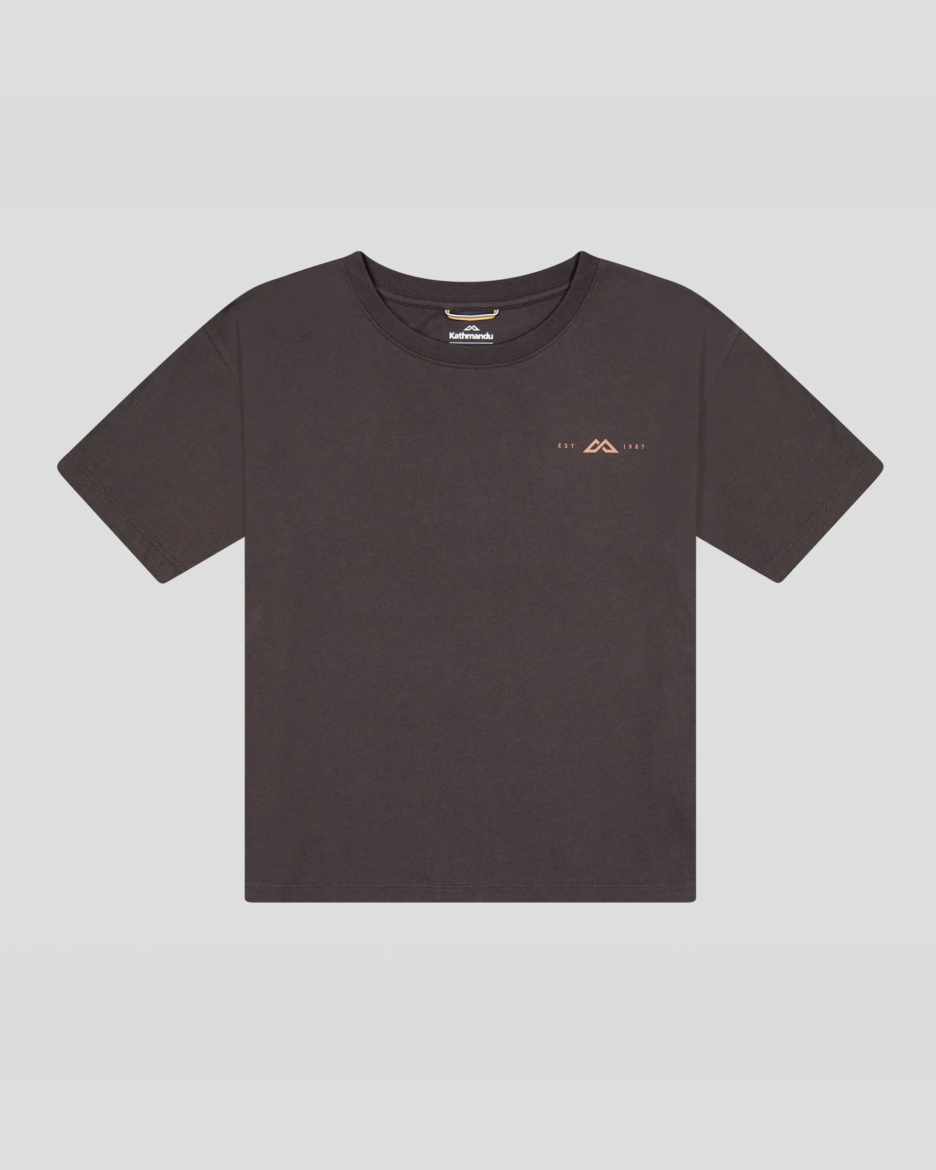 Women's 1987 Organic Cotton S/S Tee - Cold Brew - Image 4