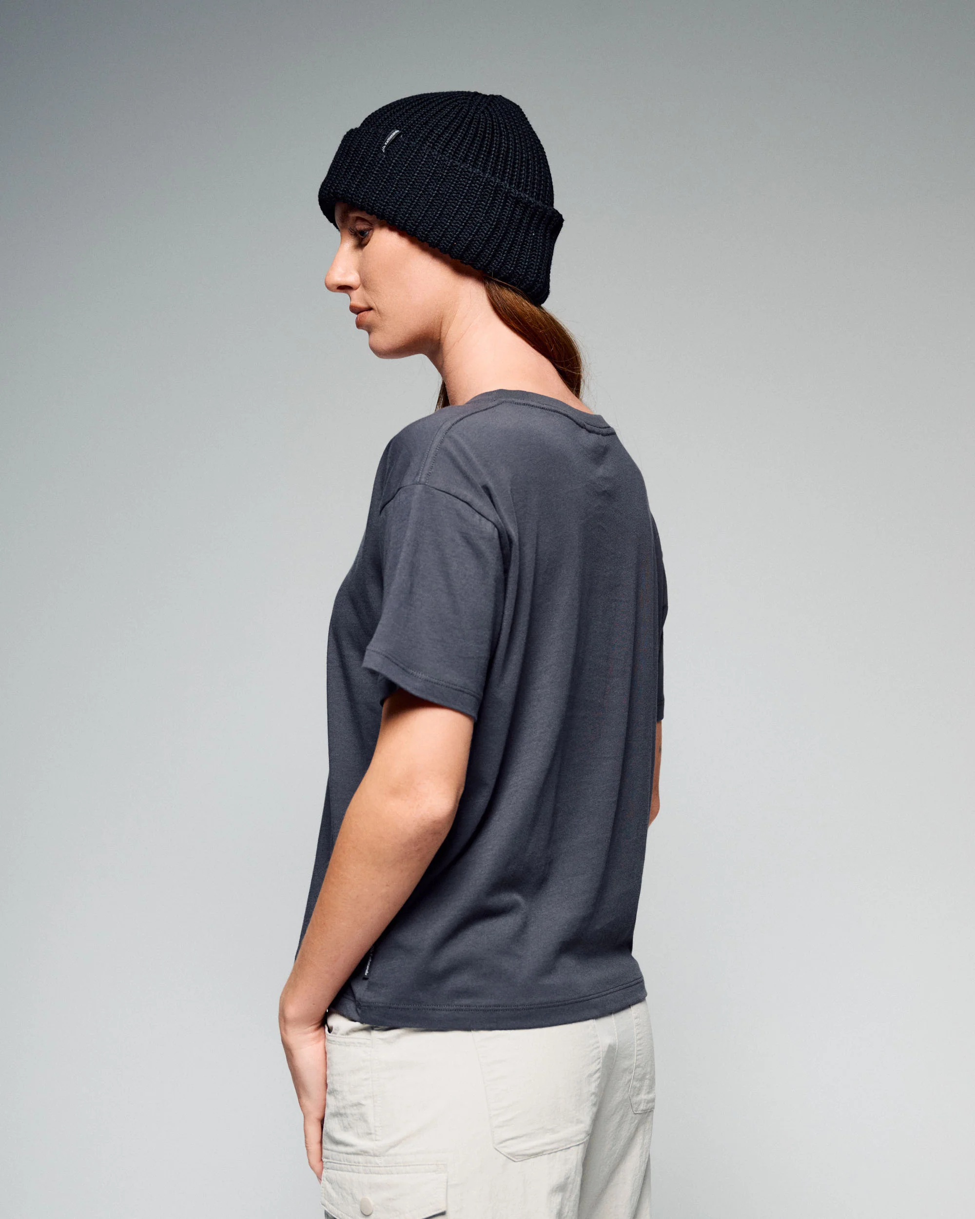 Women's 1987 Organic Cotton Tee - Shale - Image 2