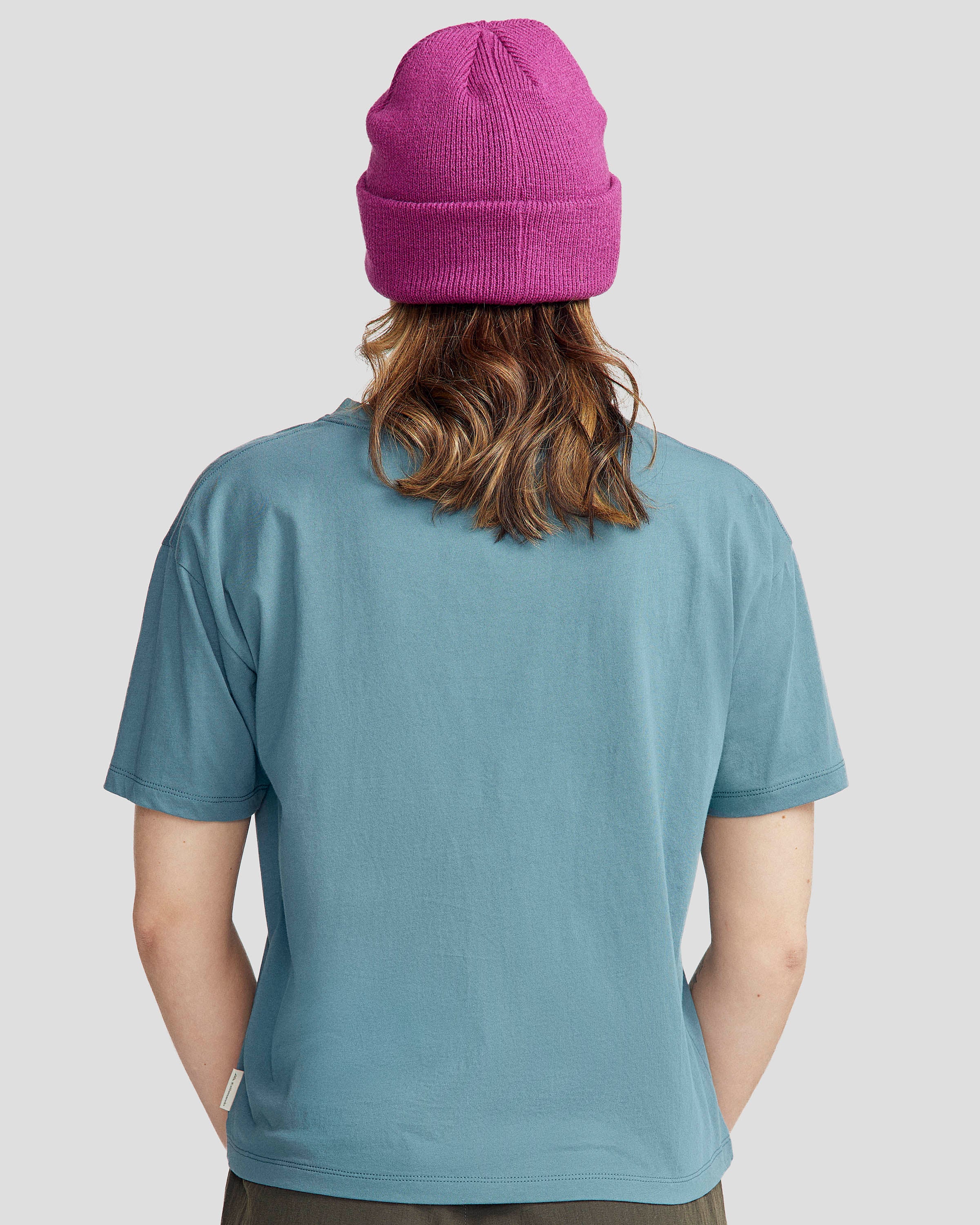 Women's 1987 Organic Cotton T-shirt - Washed Blue - Image 3
