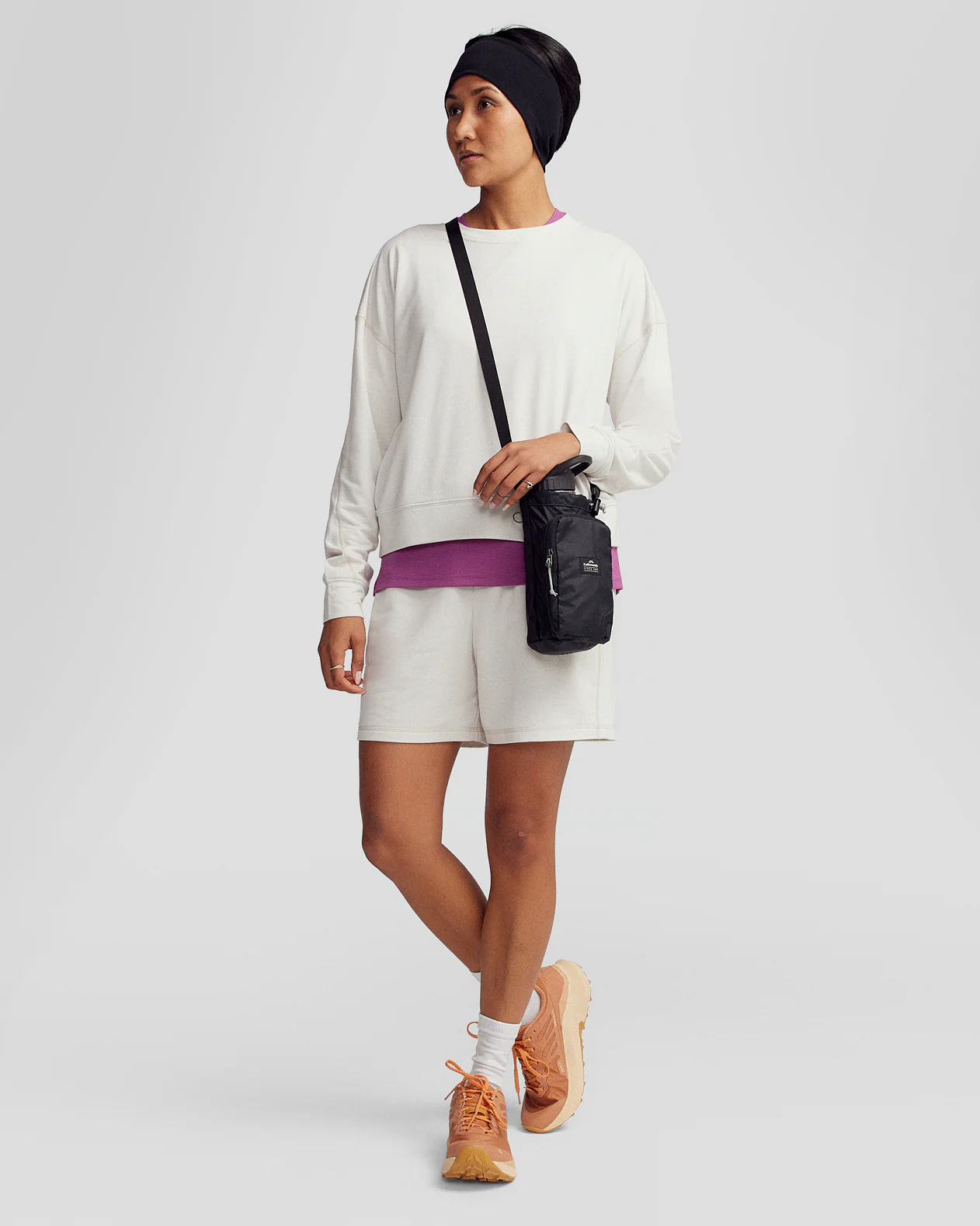 Women’s Anytime 5” Shorts - Shroom Marle - Image 2