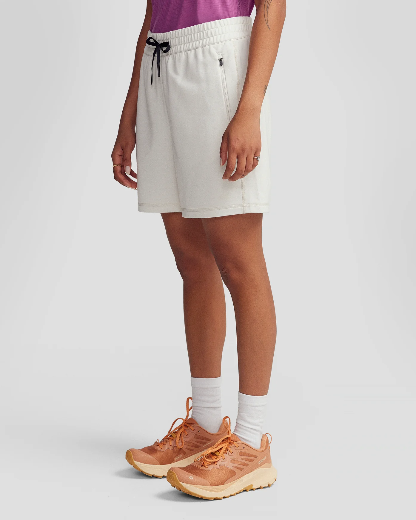 Women’s Anytime 5” Shorts - Shroom Marle - Image 4