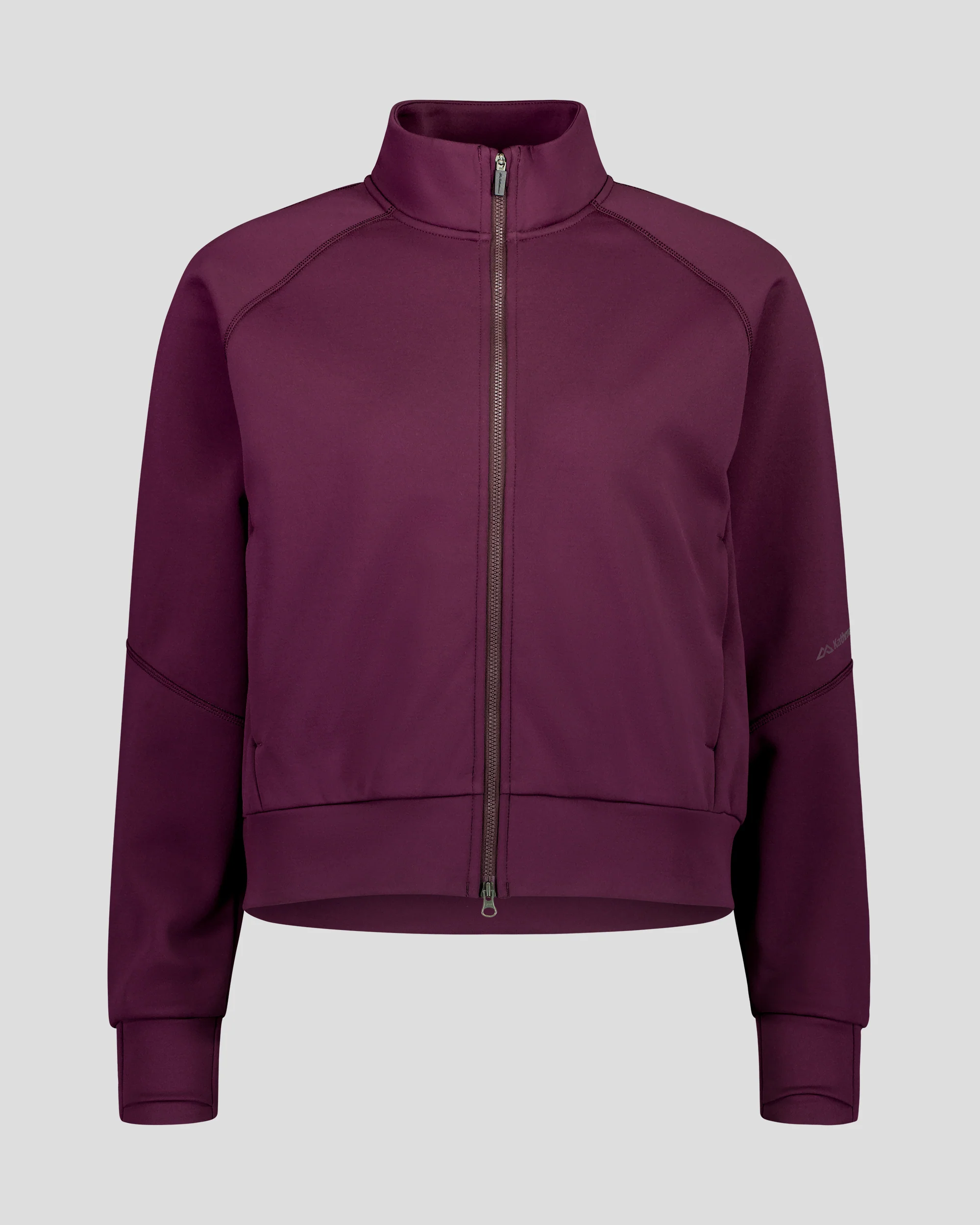 Women’s Anytime Bomber Jacket - Mulberry - Image 4