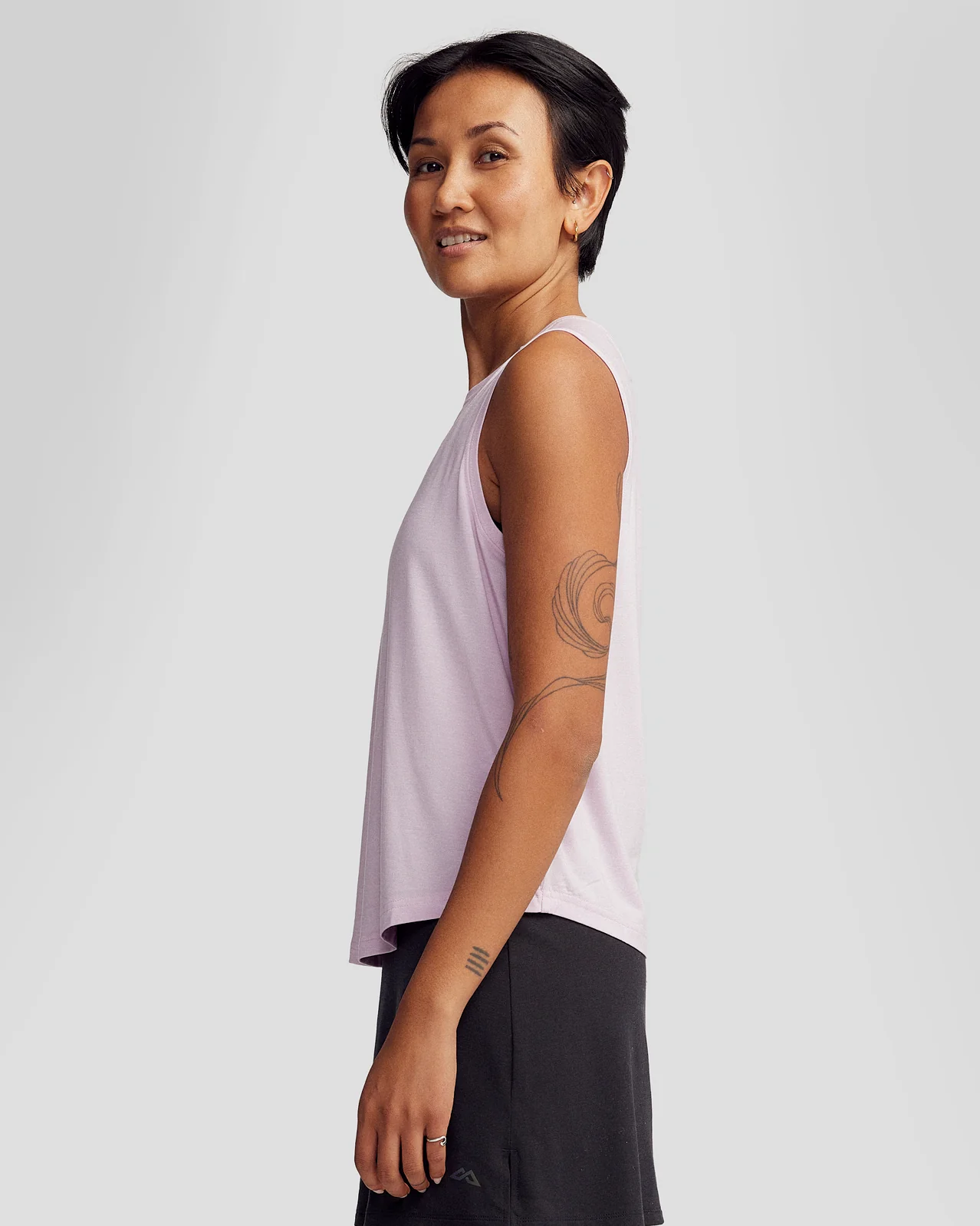 Women’s Anytime Boxy Tank - Stardust - Image 3
