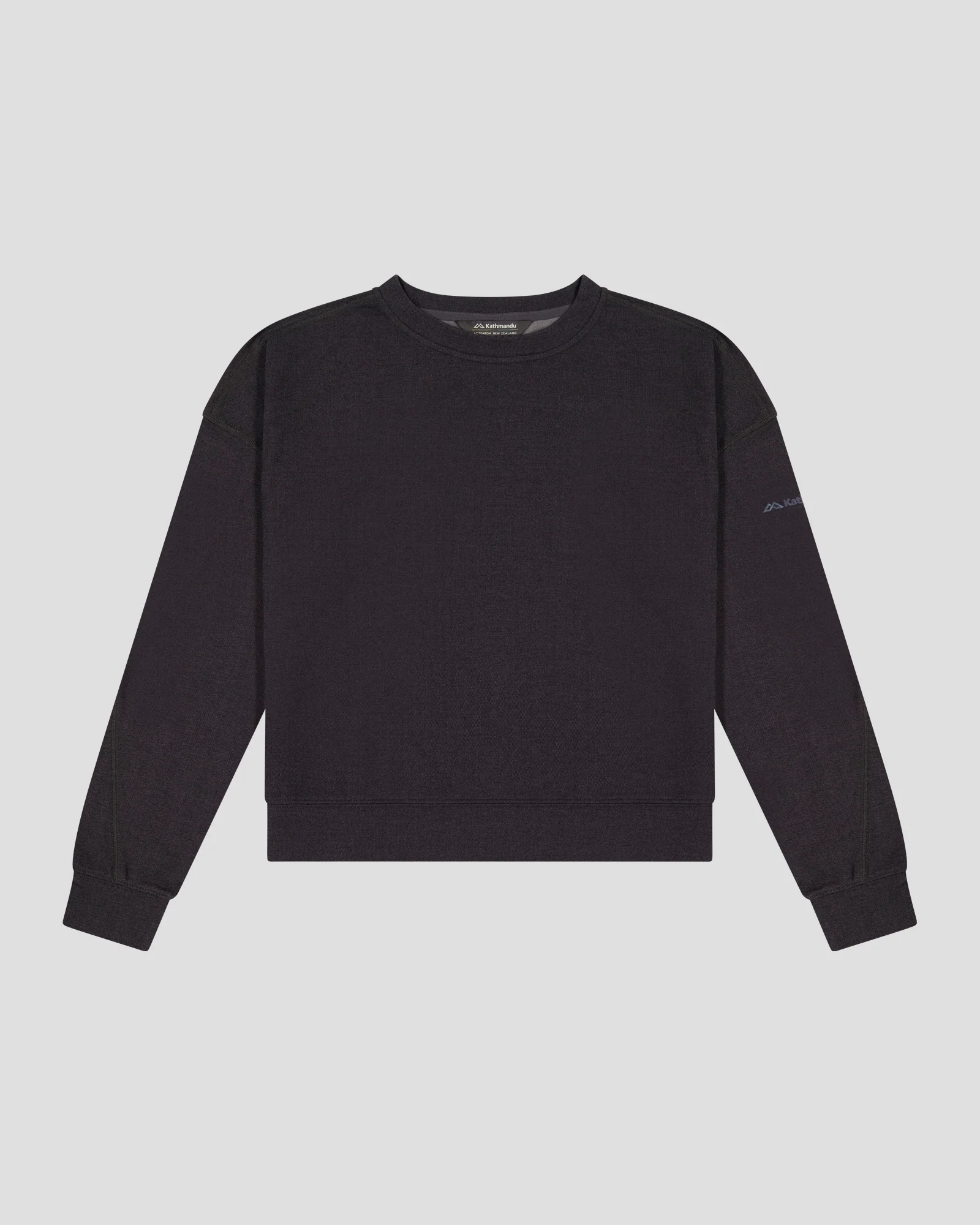 Women’s Anytime Crew Sweatshirt - Charcoal Marle - Image 5