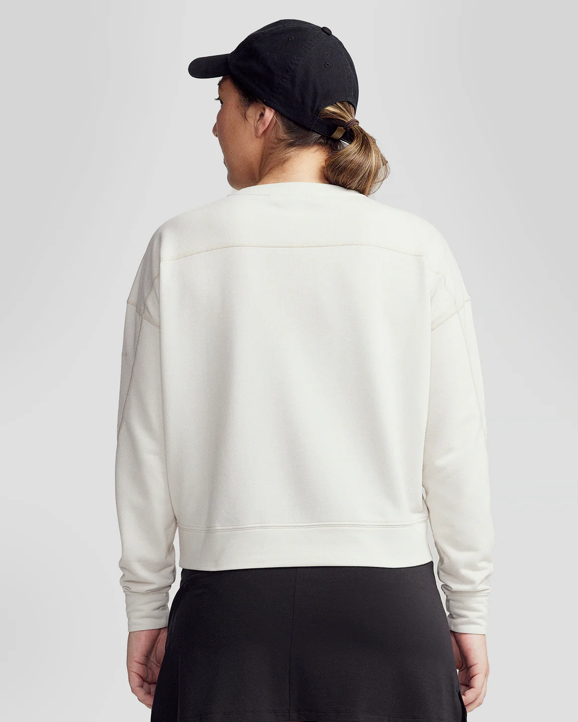 Women’s Anytime Crew Sweatshirt - Shroom Marle - Image 7