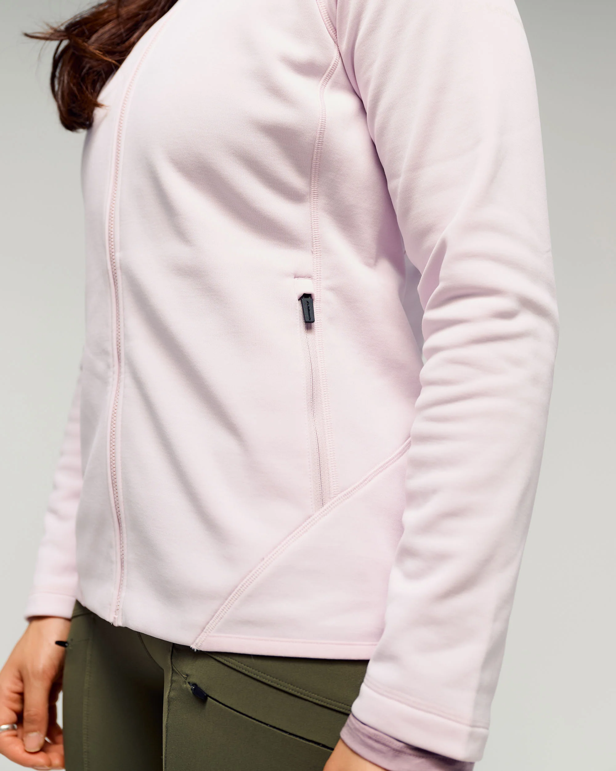 Women's Anytime Fleece Hooded Jacket -  Stardust - Image 3