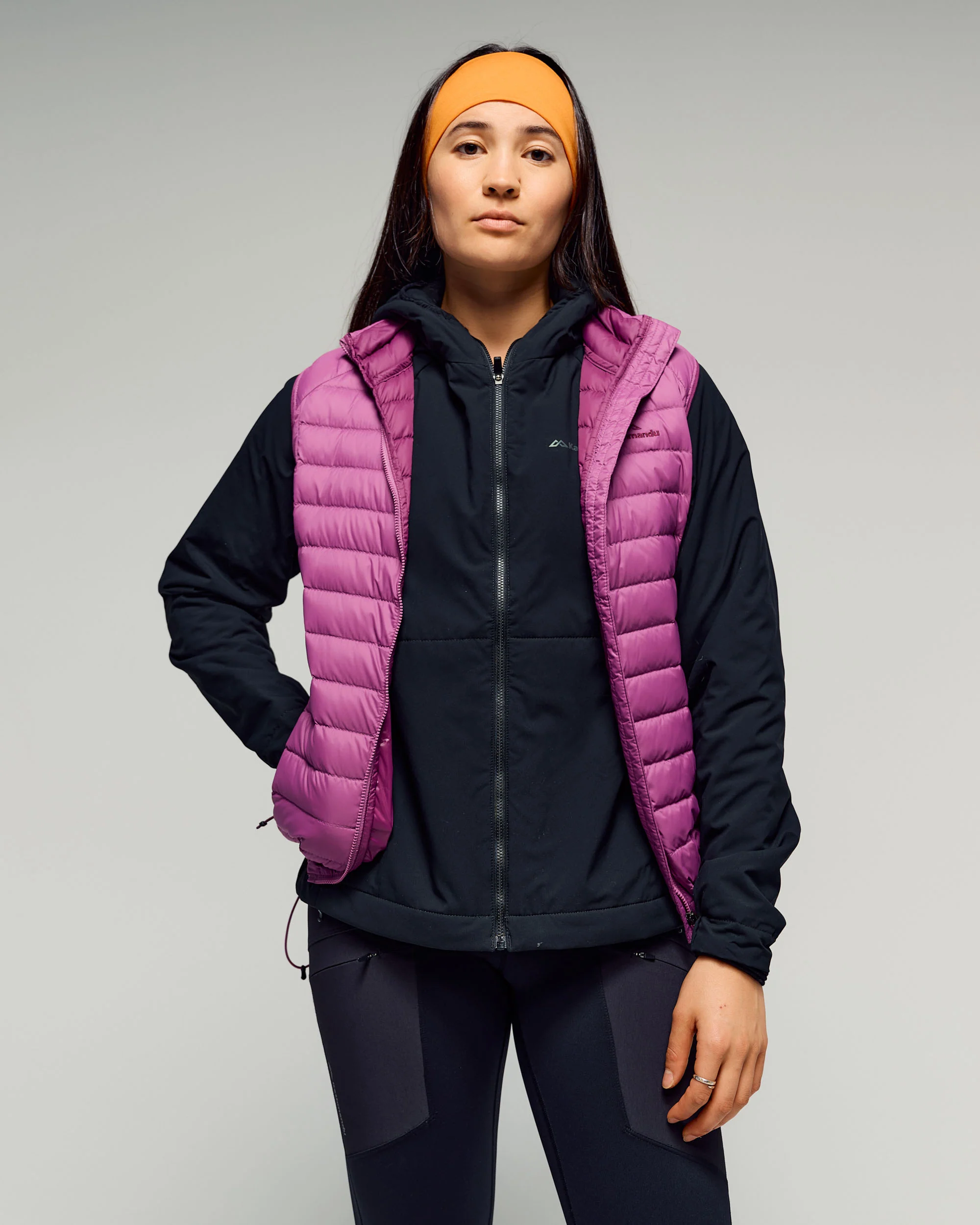 Women's Anytime LT Insulated Hooded Jacket -  Black Stingray - Image 2