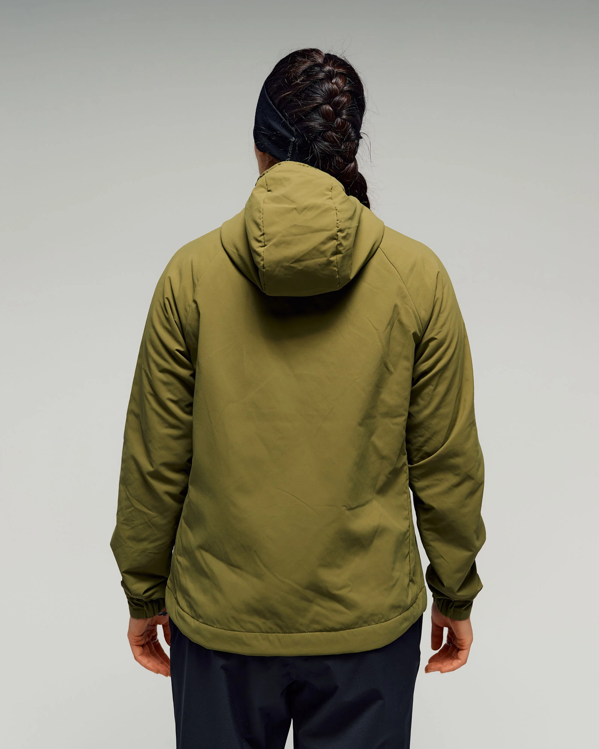 Women's Anytime LT Insulated Hooded Jacket -  Dark Fern - Image 2