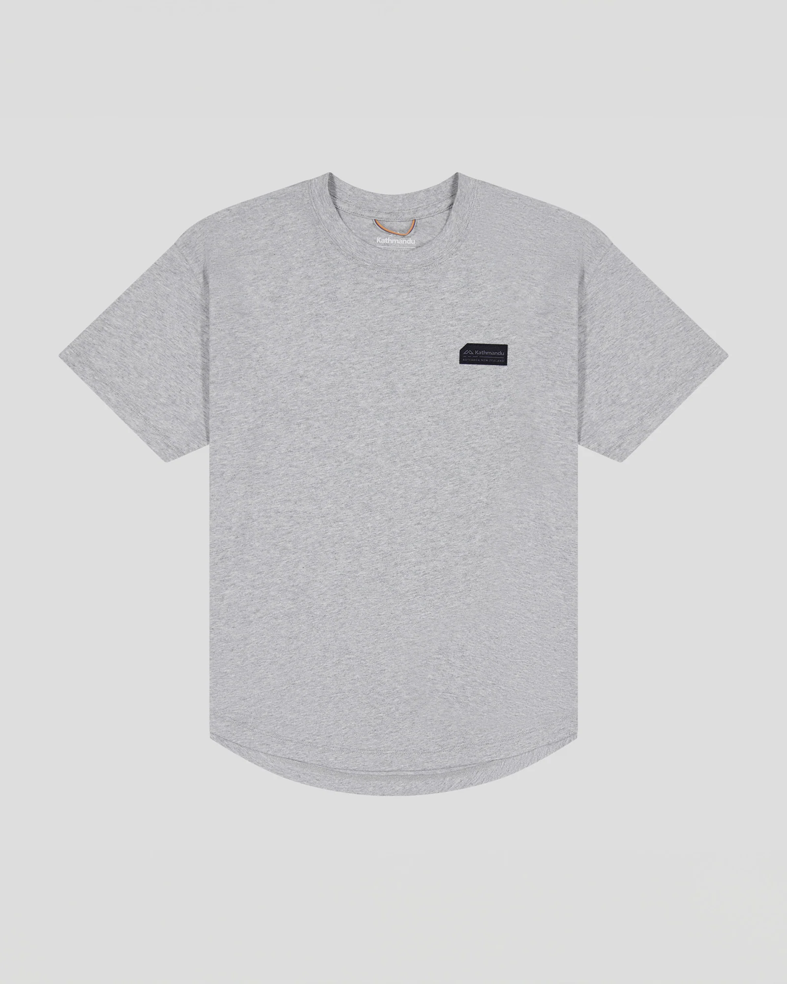 Women's Logo Organic Cotton T-shirt - Light Grey Marle - Image 4