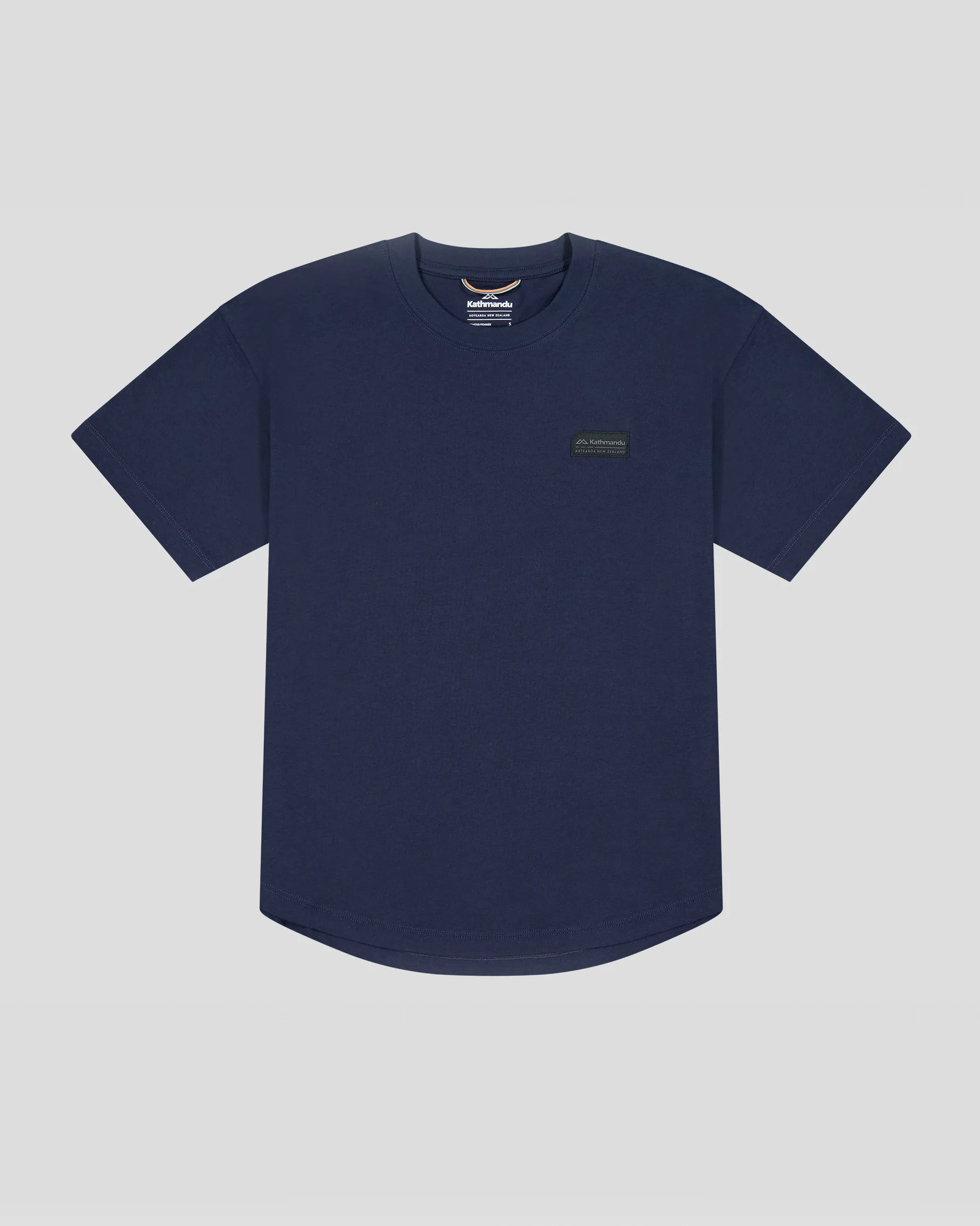 Women's Badge Organic Cotton S/S Tee - Pure Navy - Image 4