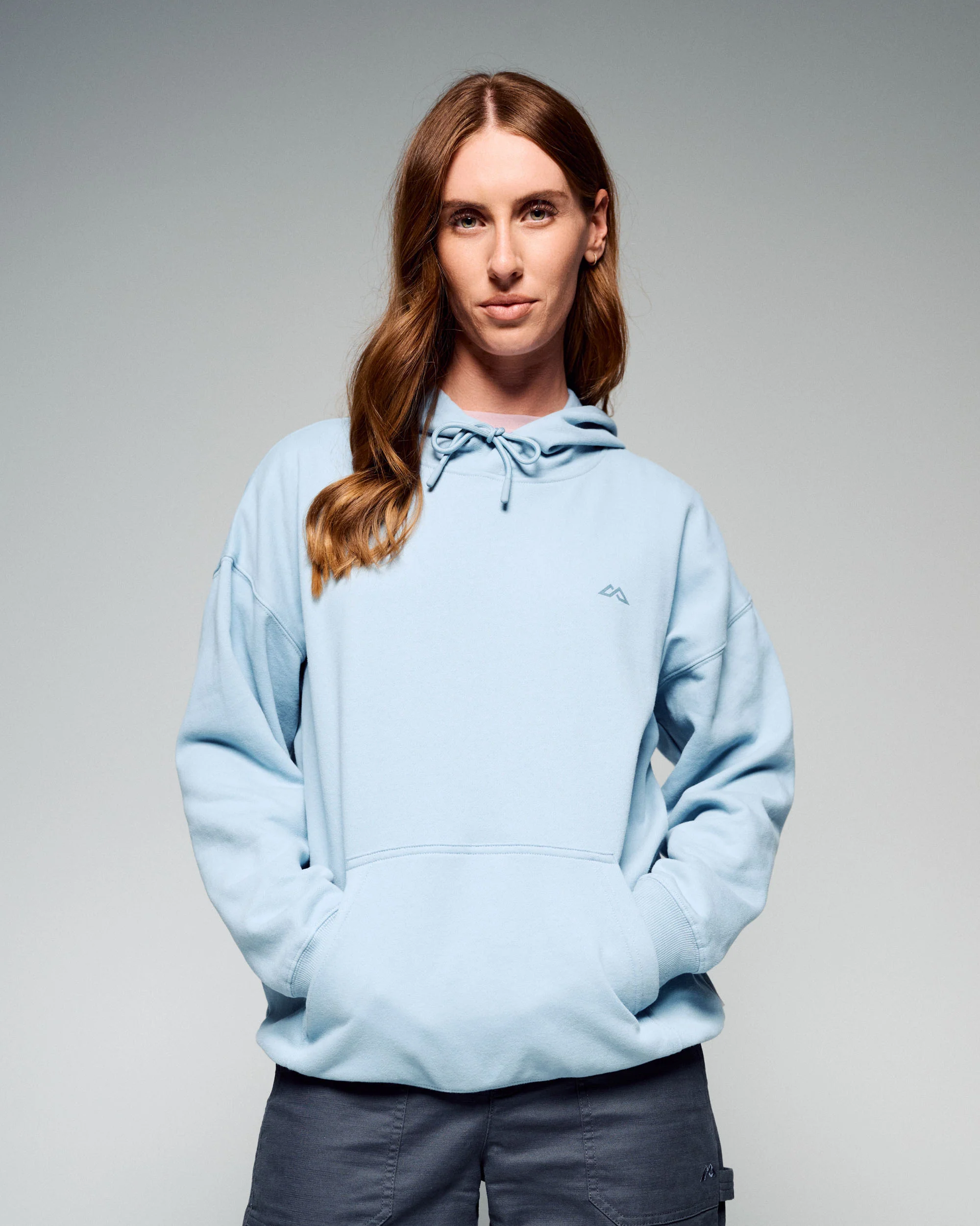 Women's Braided River Hoodie -  Tech Blue - Image 2