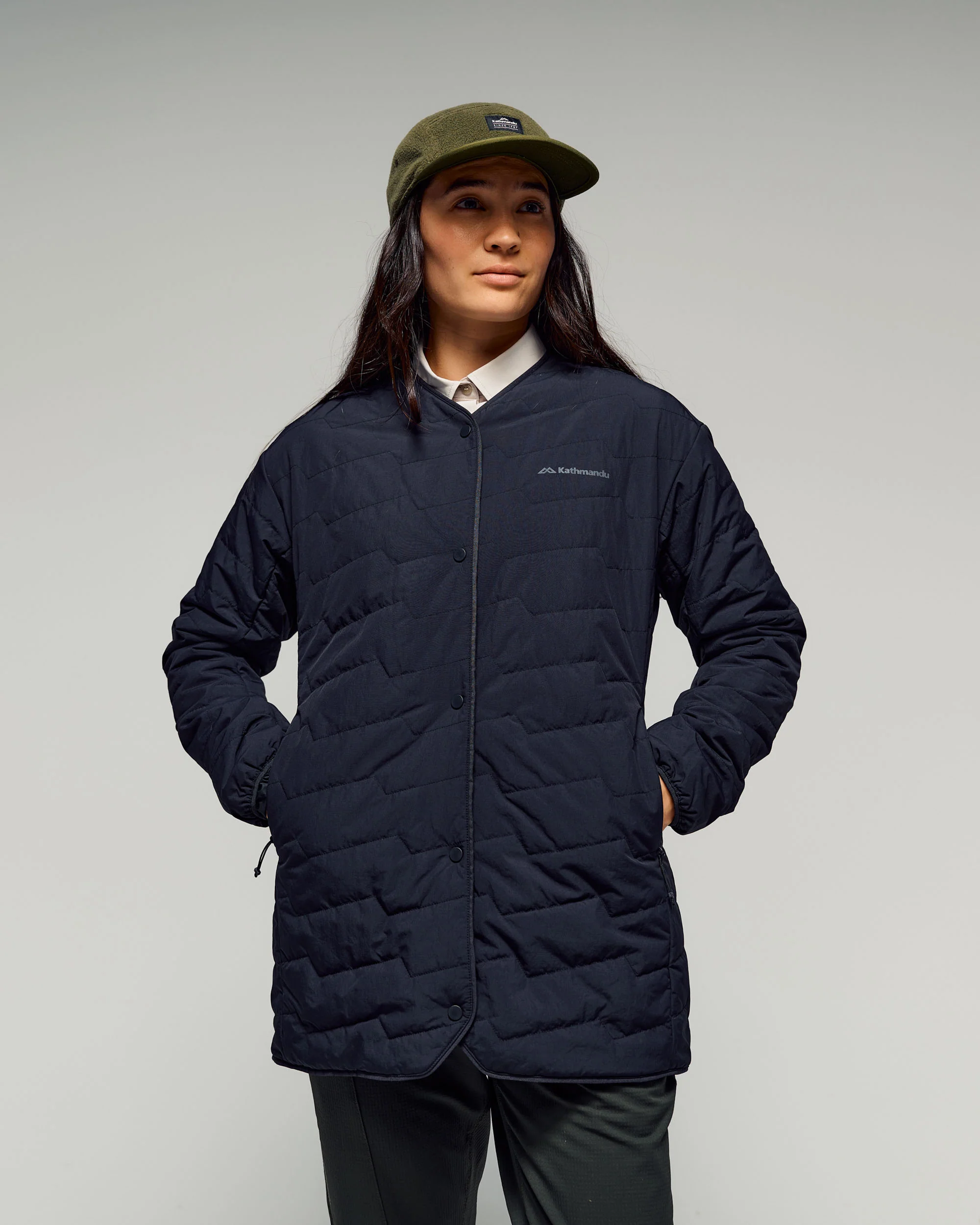 Women's Citytrek 2L Rain Insulated 3in1 Parka -  Black Stingray - Image 2