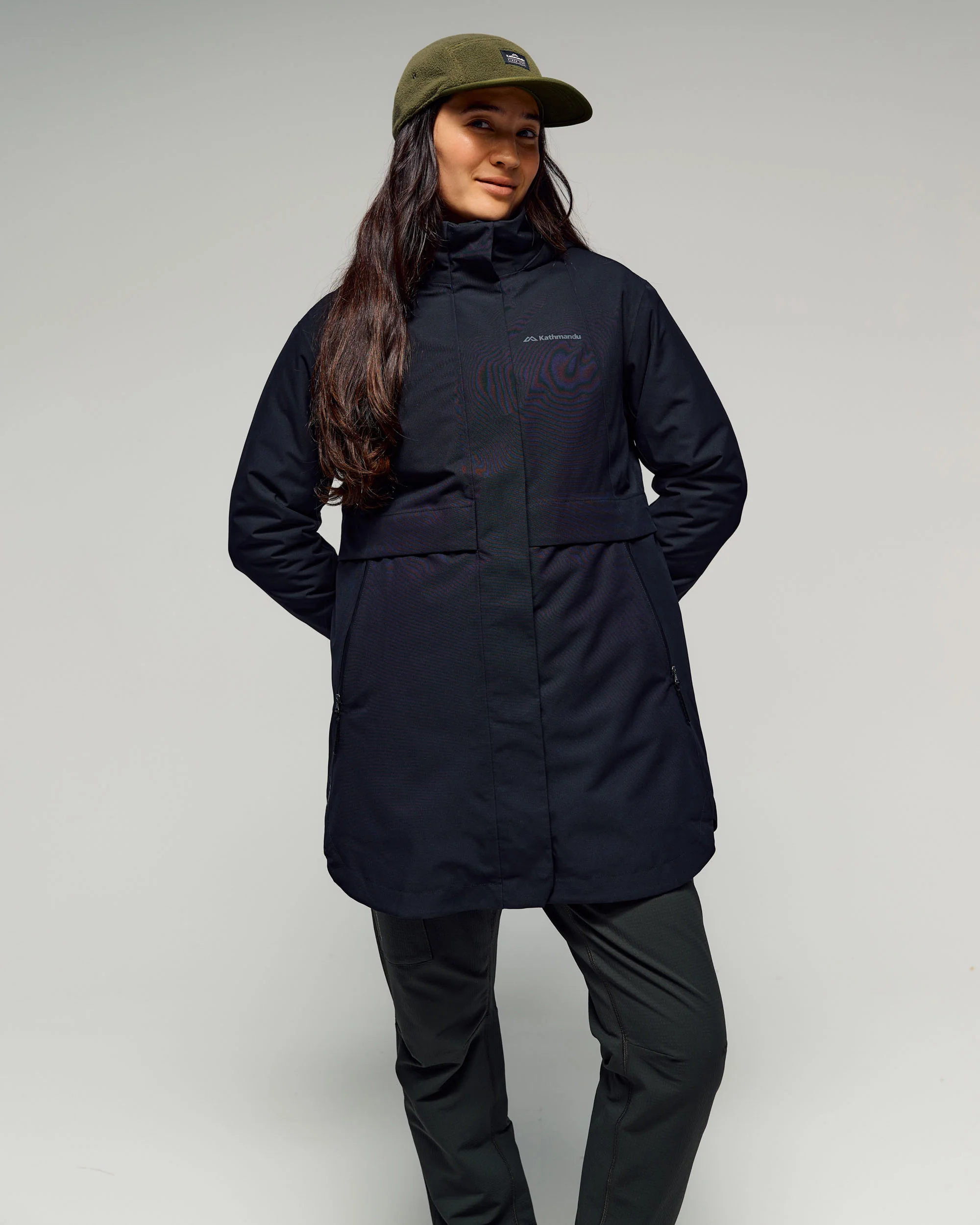 Women's Citytrek 2L Rain Insulated 3in1 Parka -  Black Stingray - Image 5