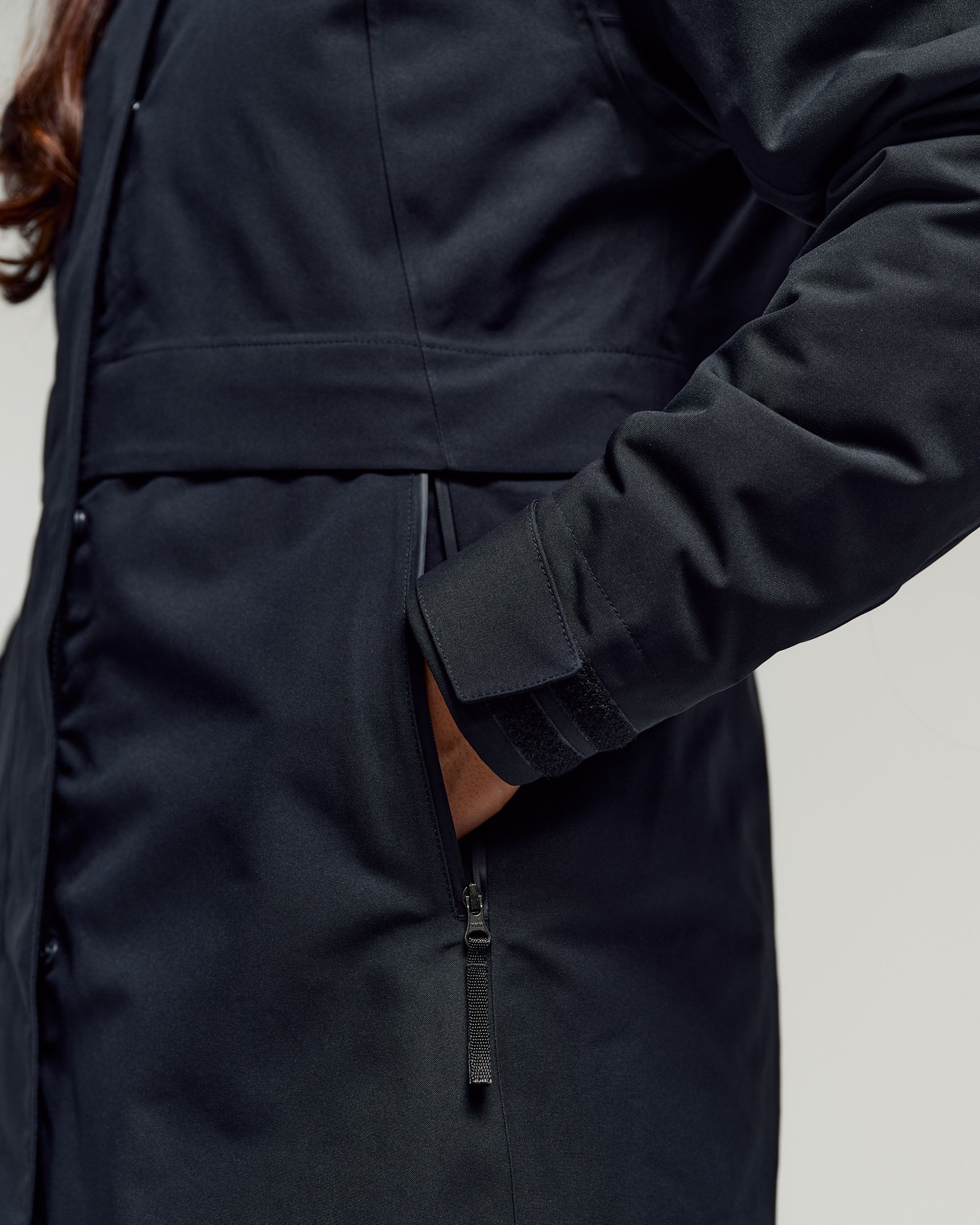 Women's Citytrek 2L Rain Insulated 3in1 Parka -  Black Stingray - Image 7