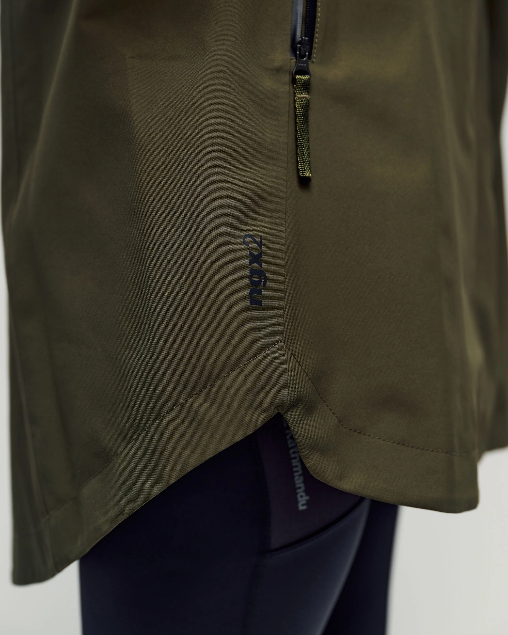 Women's Citytrek 2L Rain Insulated 3in1 Parka -  Light Moss - Image 12