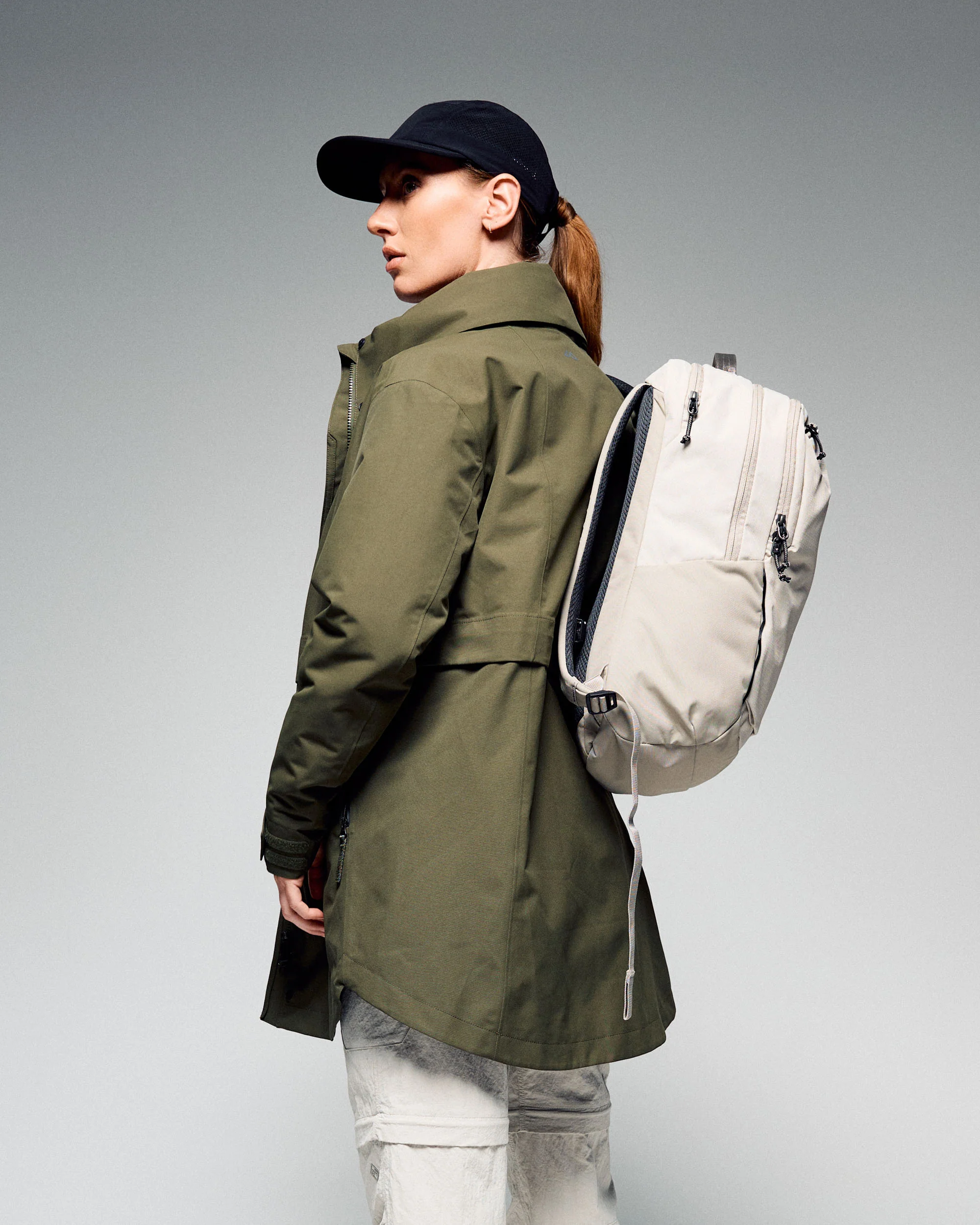 Women's Citytrek 2L Rain Insulated 3in1 Parka -  Light Moss - Image 4