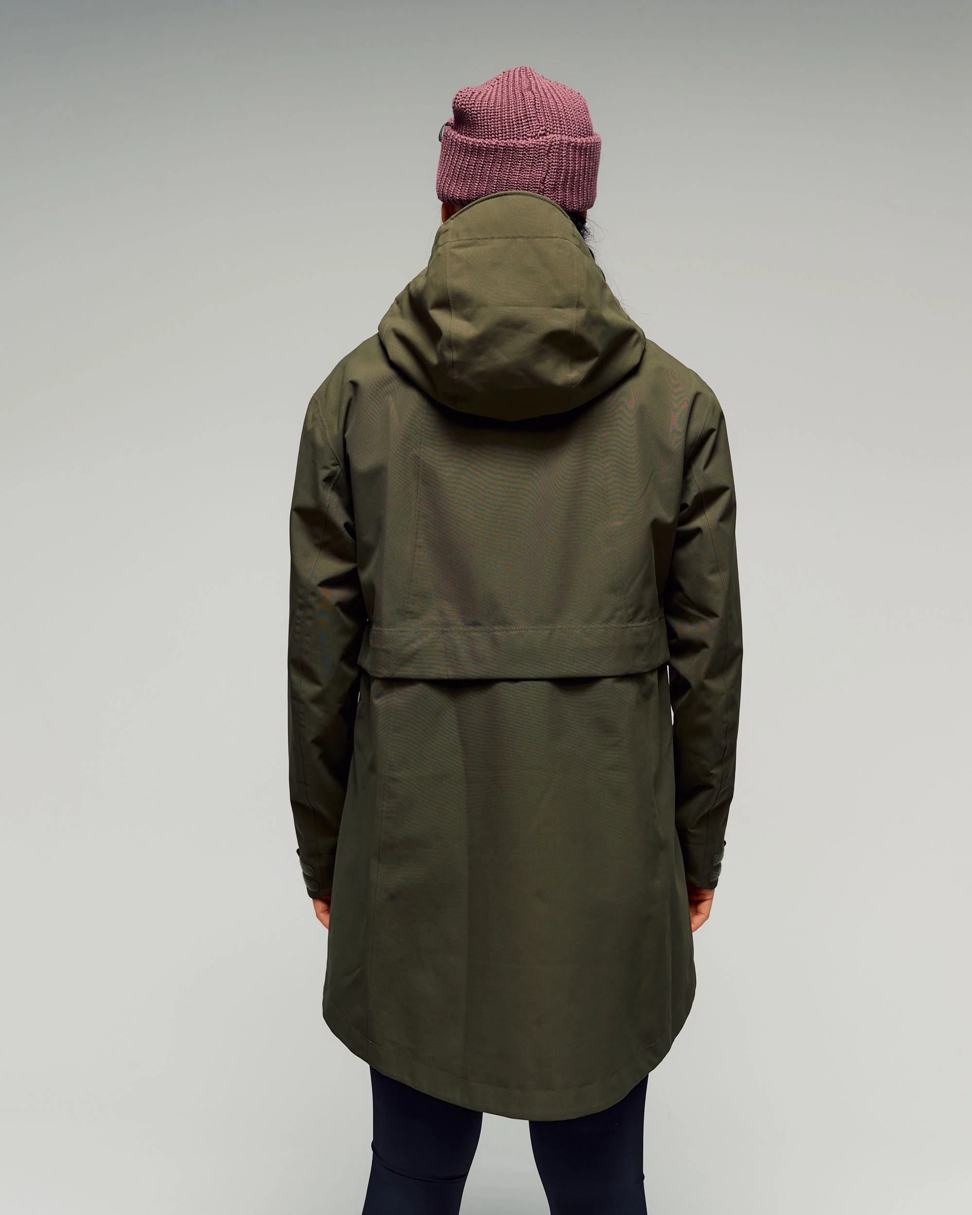 Women's Citytrek 2L Rain Insulated 3in1 Parka -  Light Moss - Image 9