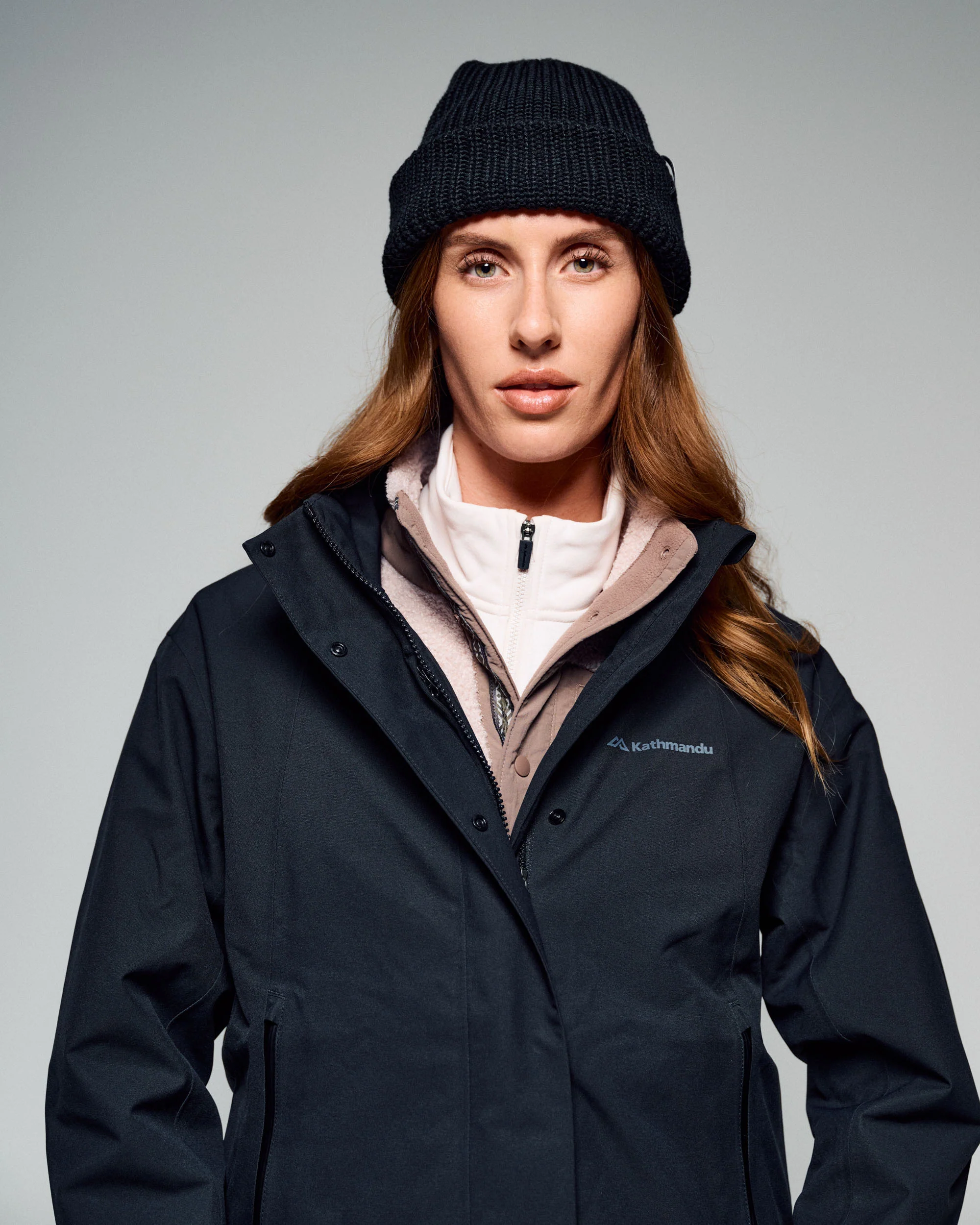 Women’s Citytrek 2L Rain Jacket - Black Stingray - Image 2