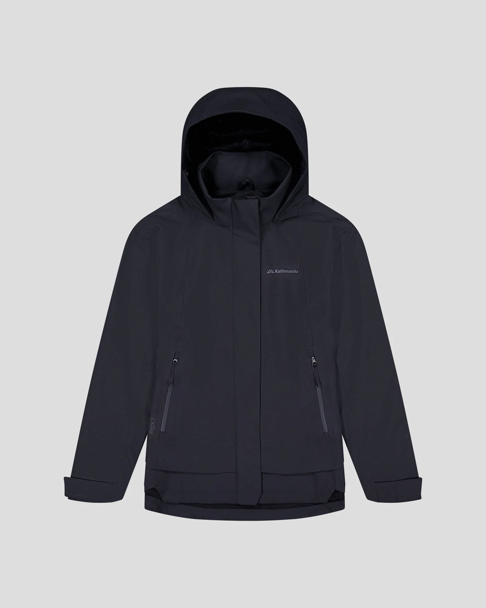 Women’s Citytrek 2L Rain Jacket - Black Stingray - Image 7