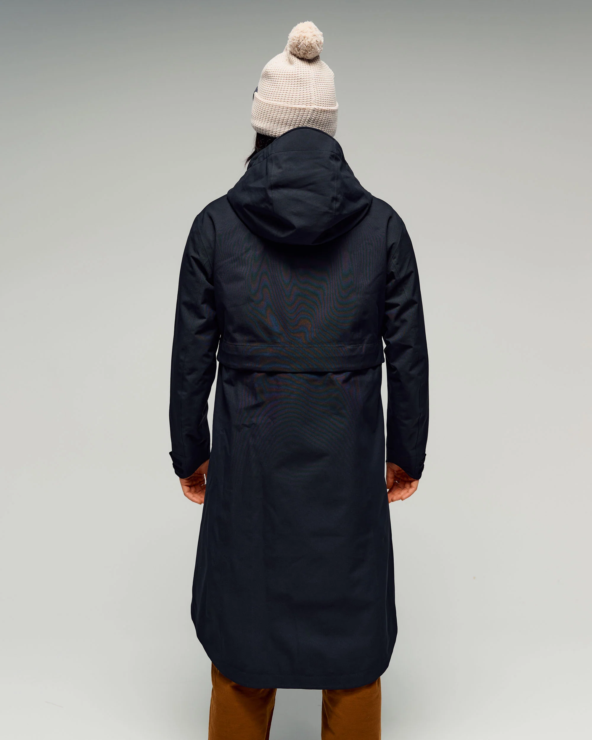 Women's Citytrek 2L Rain Long Parka -  Black Stingray - Image 2