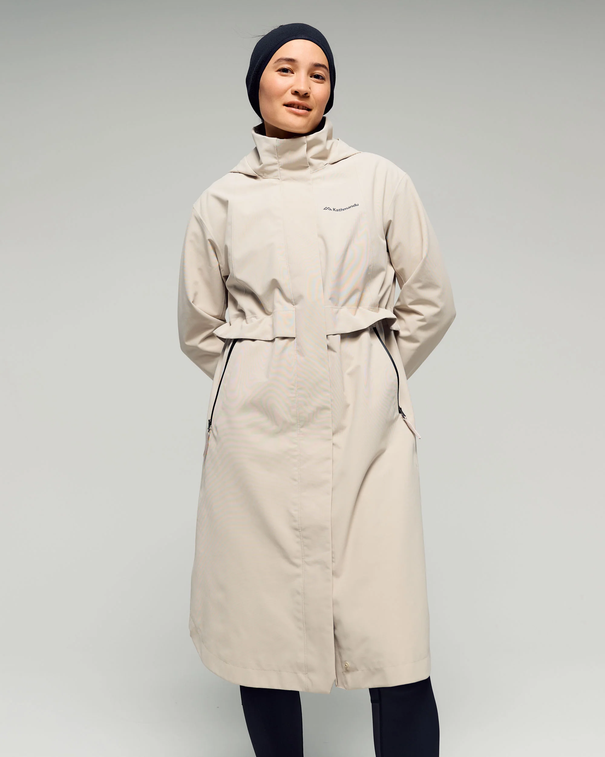 Women's Citytrek 2L Rain Long Parka -  Light Hike - Image 2