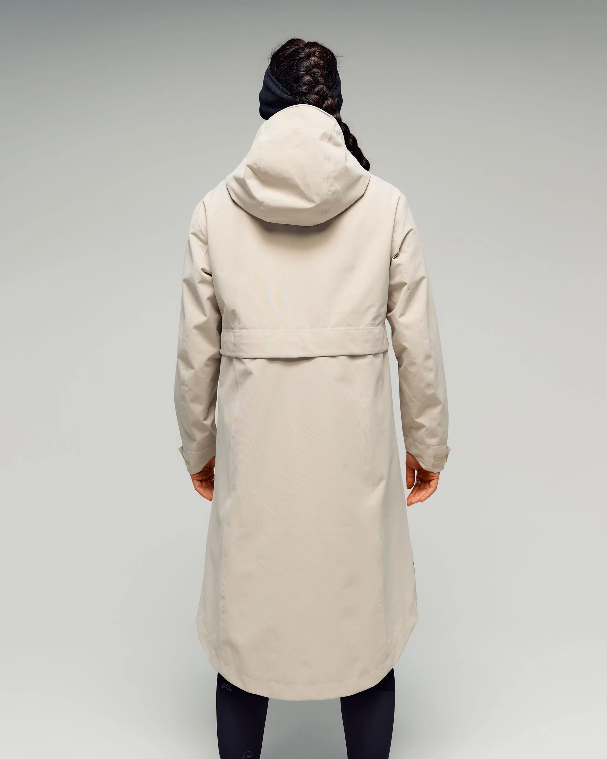 Women's Citytrek 2L Rain Long Parka -  Light Hike - Image 3