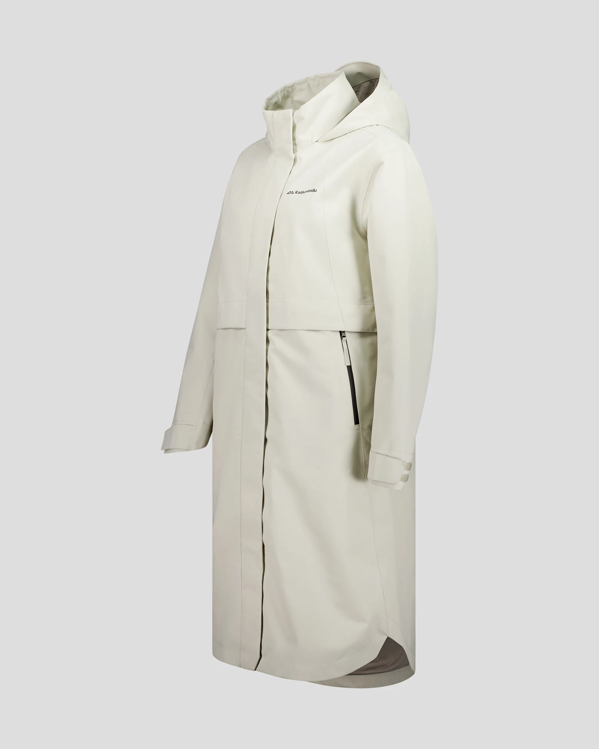 Women's Citytrek 2L Rain Long Parka -  Light Hike - Image 8