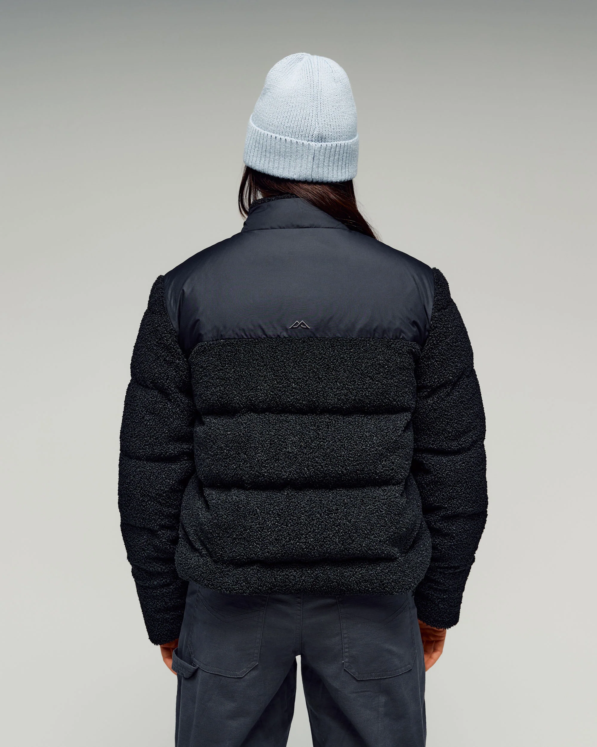 Women's Epiq Hybrid Fleece Jacket - Black Stingray - Image 5