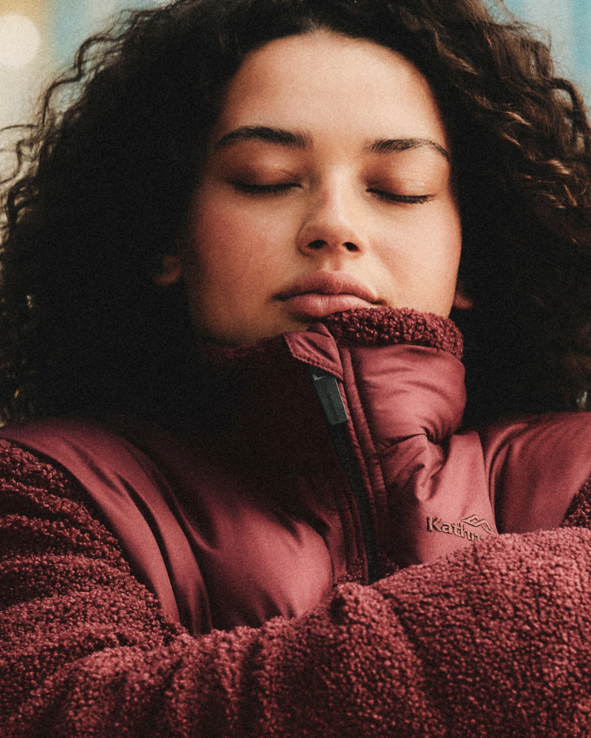 Women's Epiq Hybrid Fleece Jacket - Mulberry - Image 2