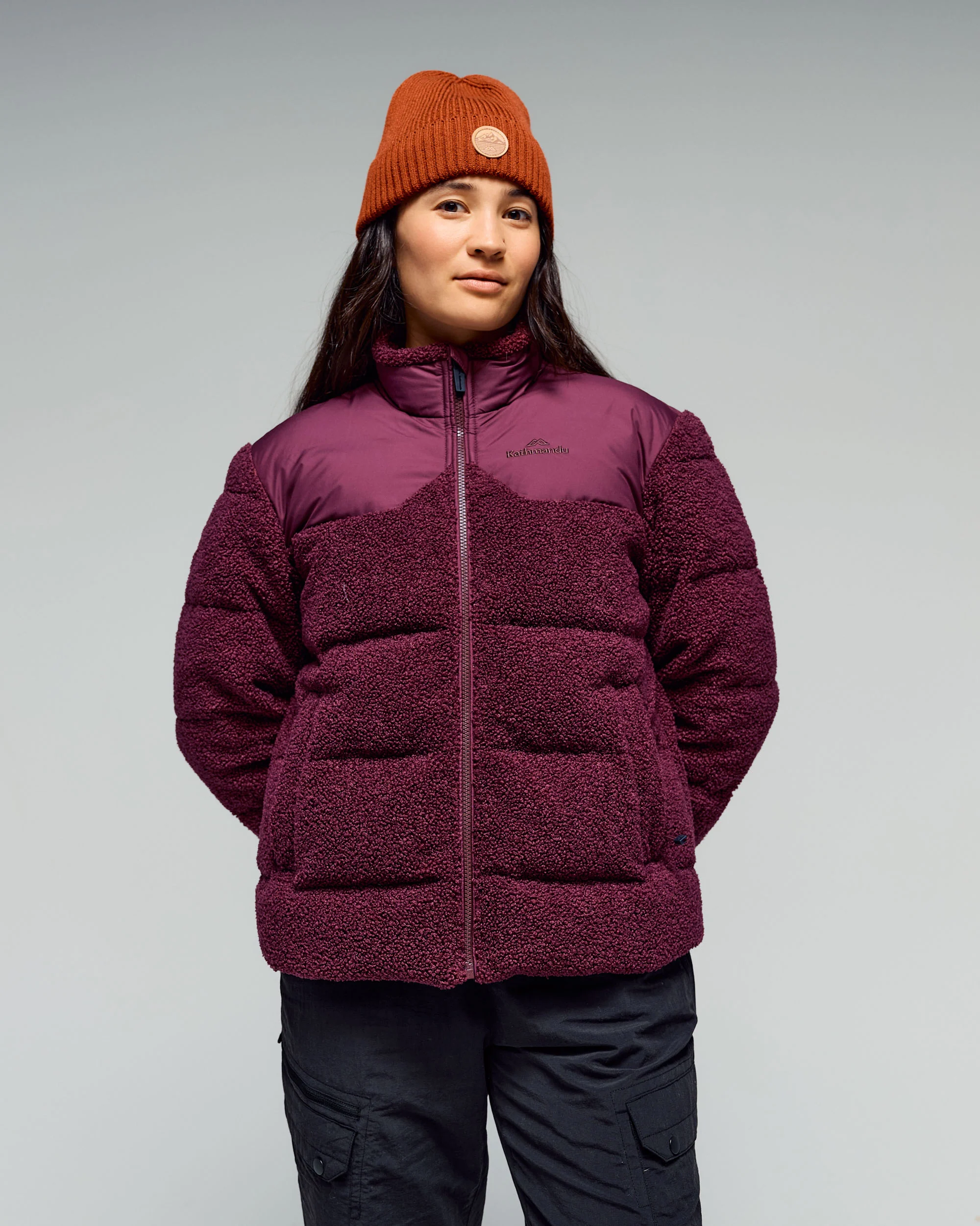 Women's Epiq Hybrid Fleece Jacket - Mulberry - Image 5